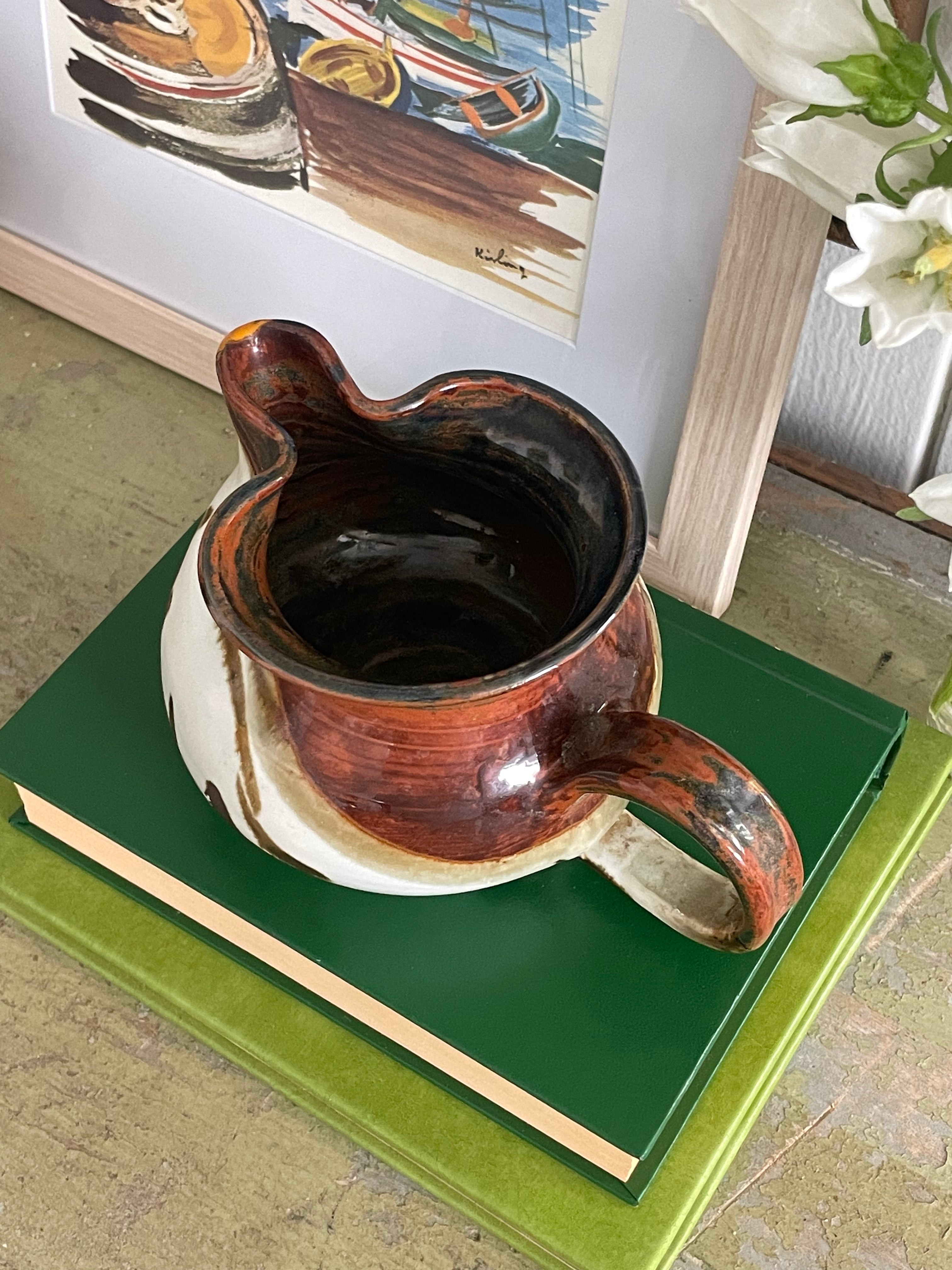 Sandpiper Hand-made Art-pottery Pitcher