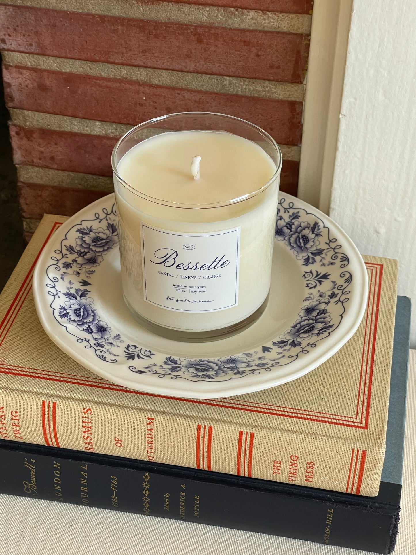 Bluebonnet Candle Plate