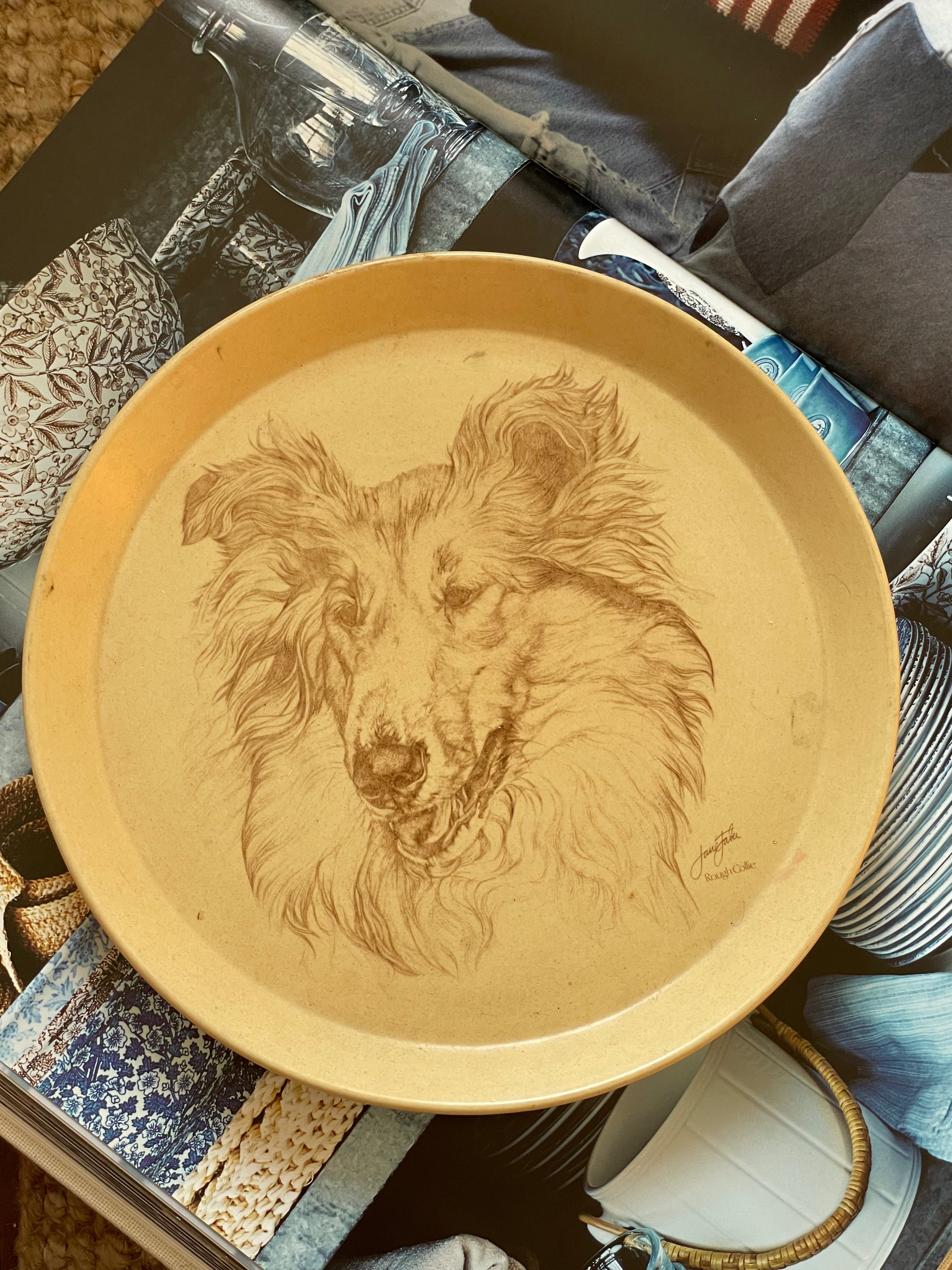 Collie Decorative Plate