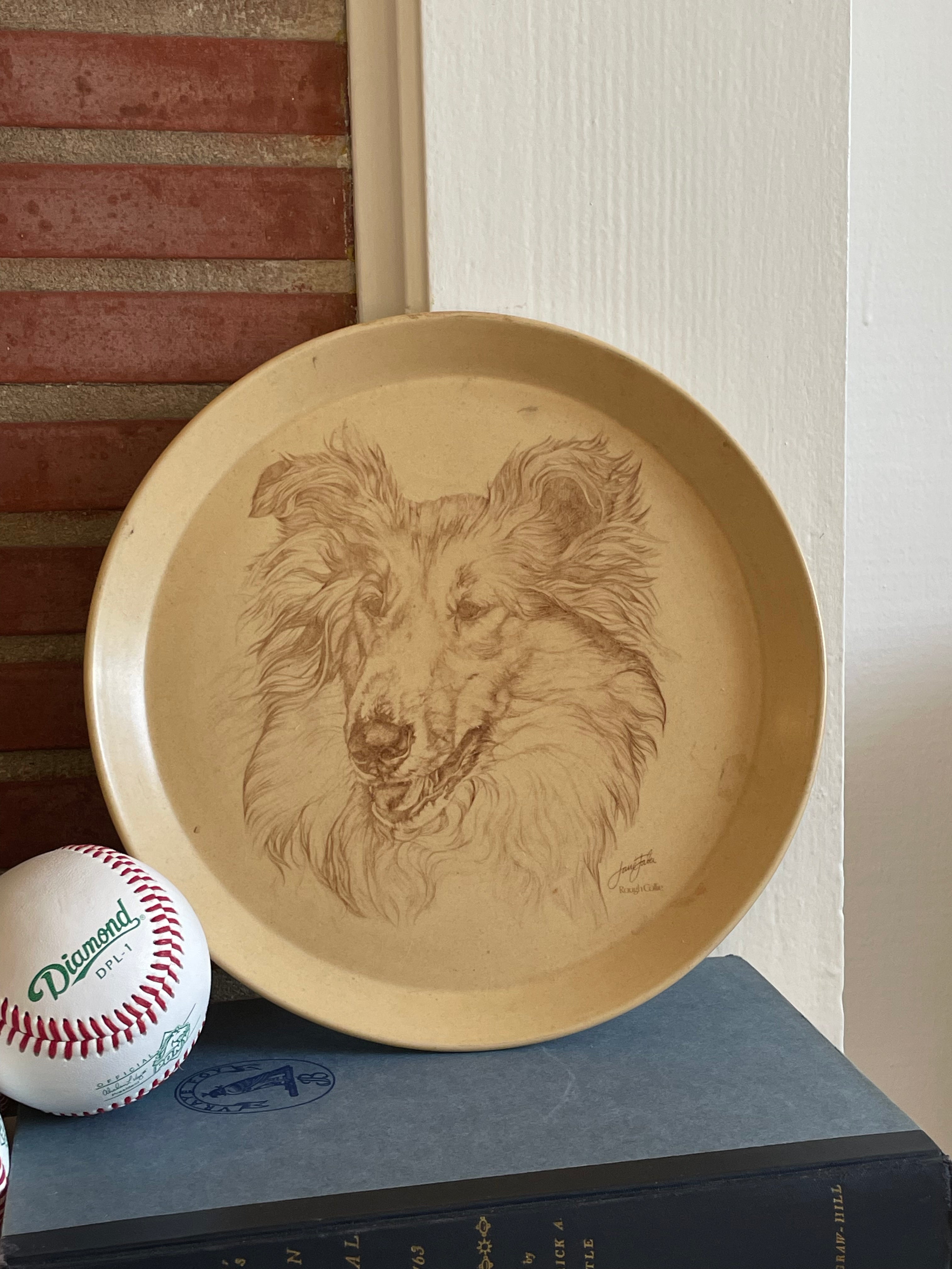 Collie Decorative Plate