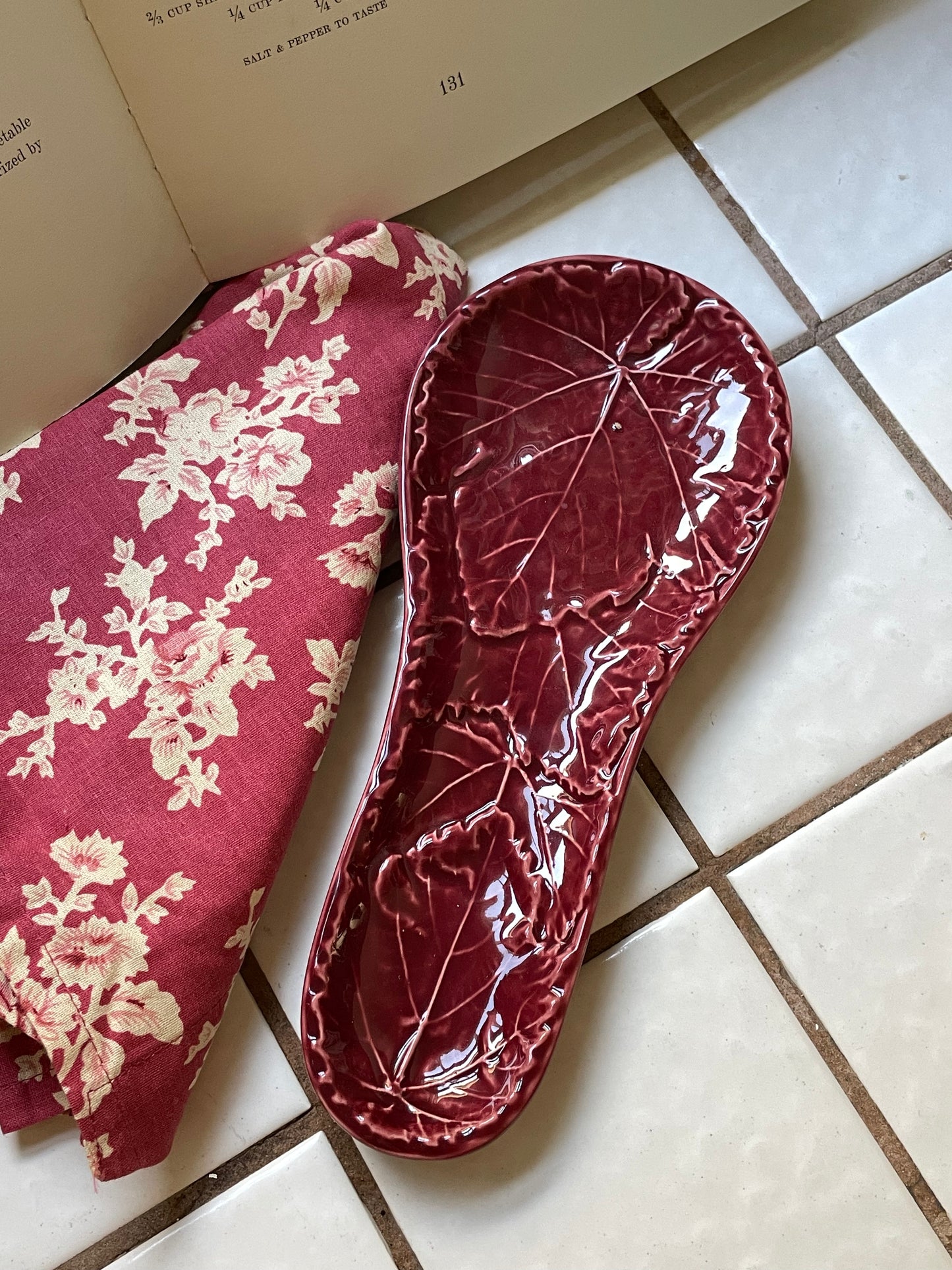 Autumn Leaves Spoon Rest