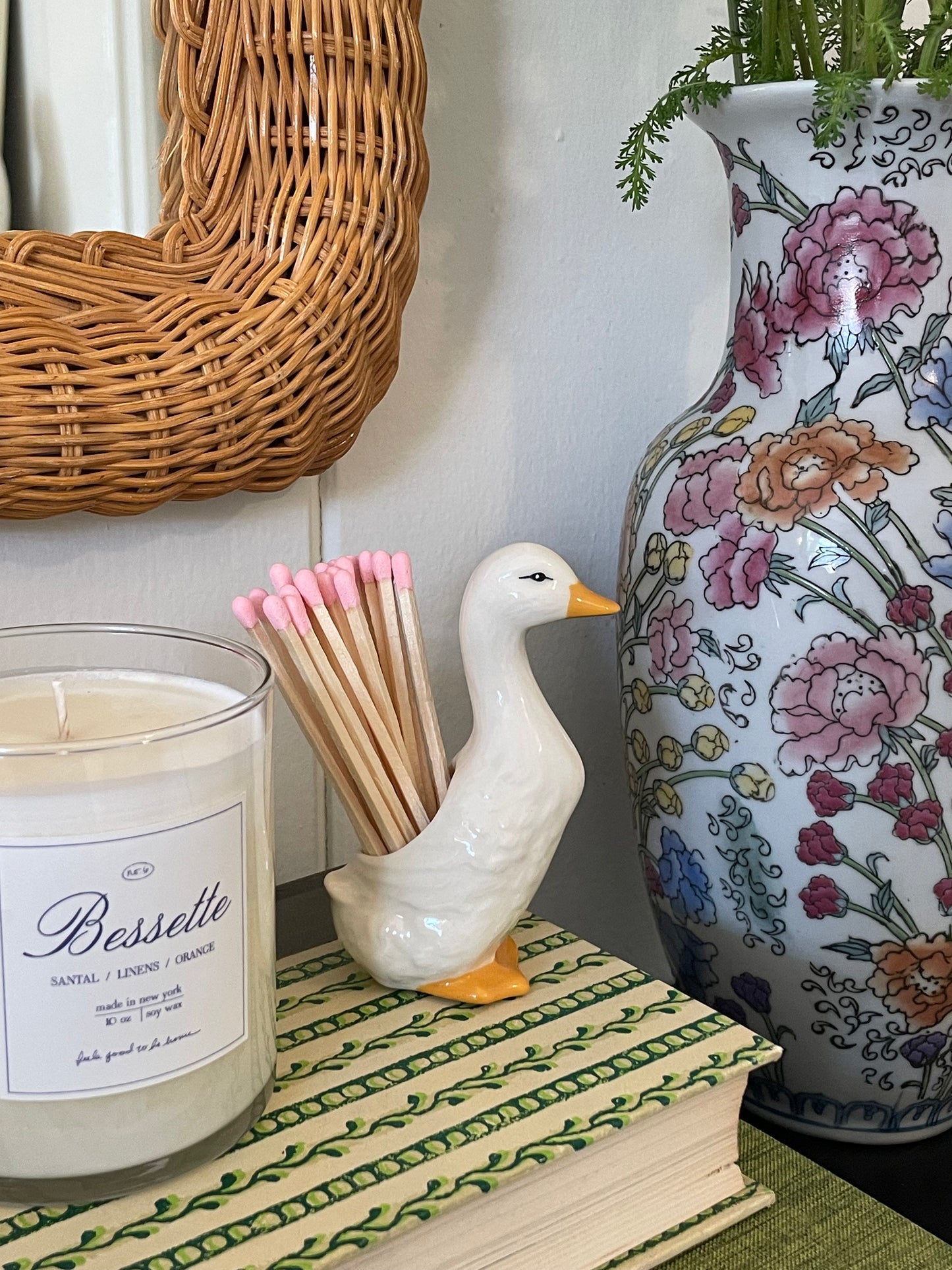 Ducky Matchstick Holder
