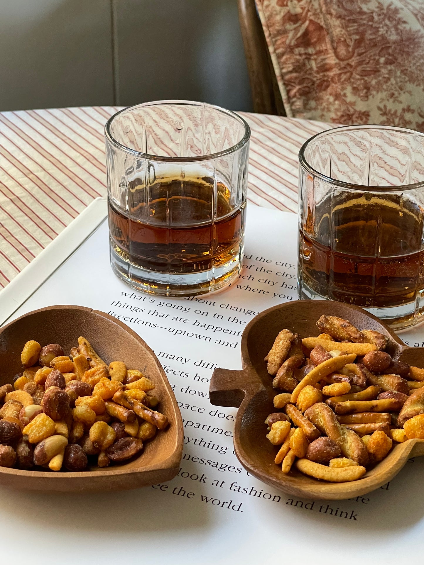 Game Night Nut Dishes, Set of 2