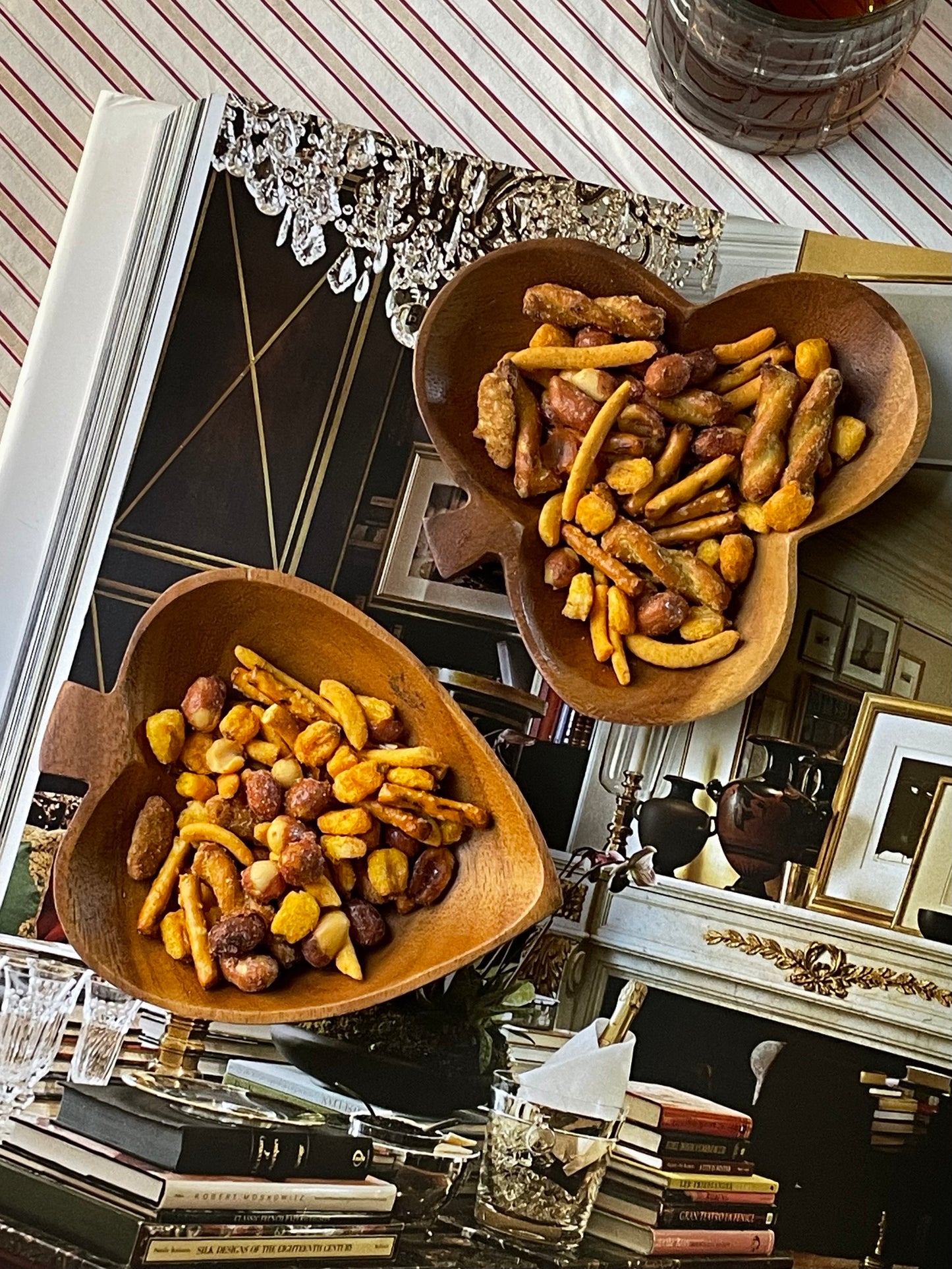 Game Night Nut Dishes, Set of 2