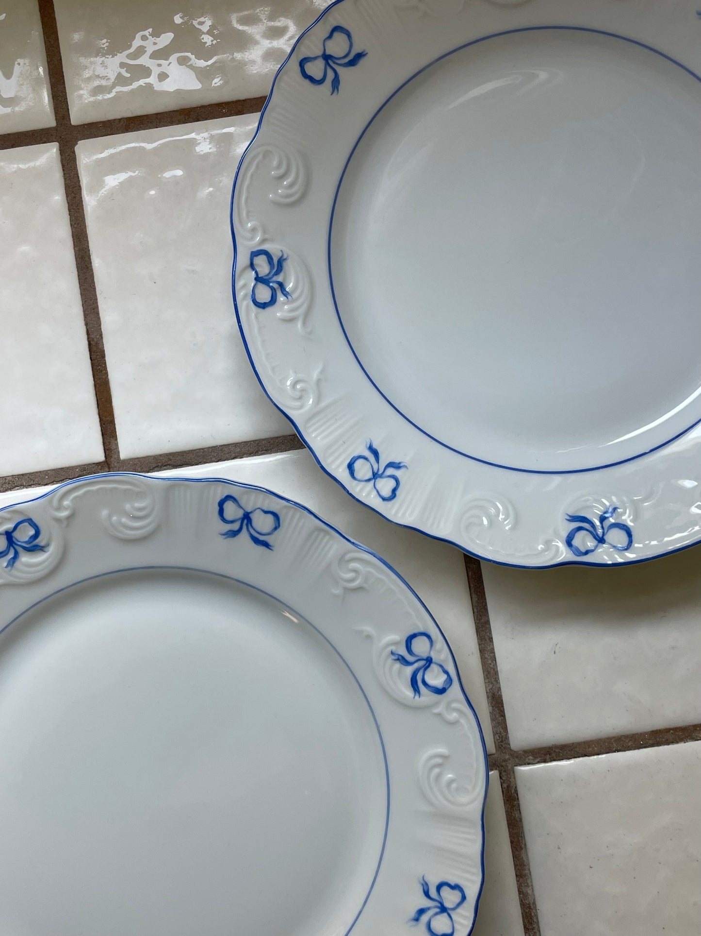 Saddle Up Bow Plates, Set of 2