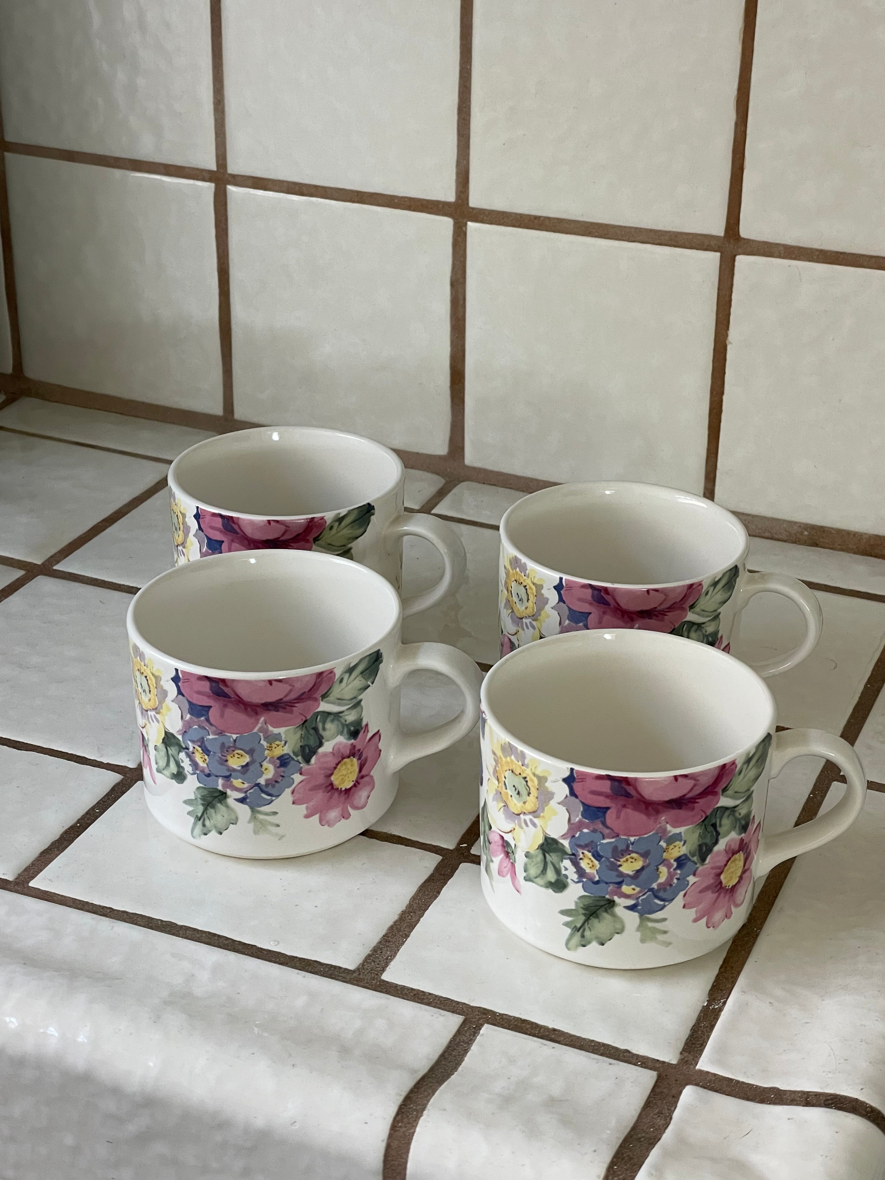 Darby Coffee Mugs, Set of 4