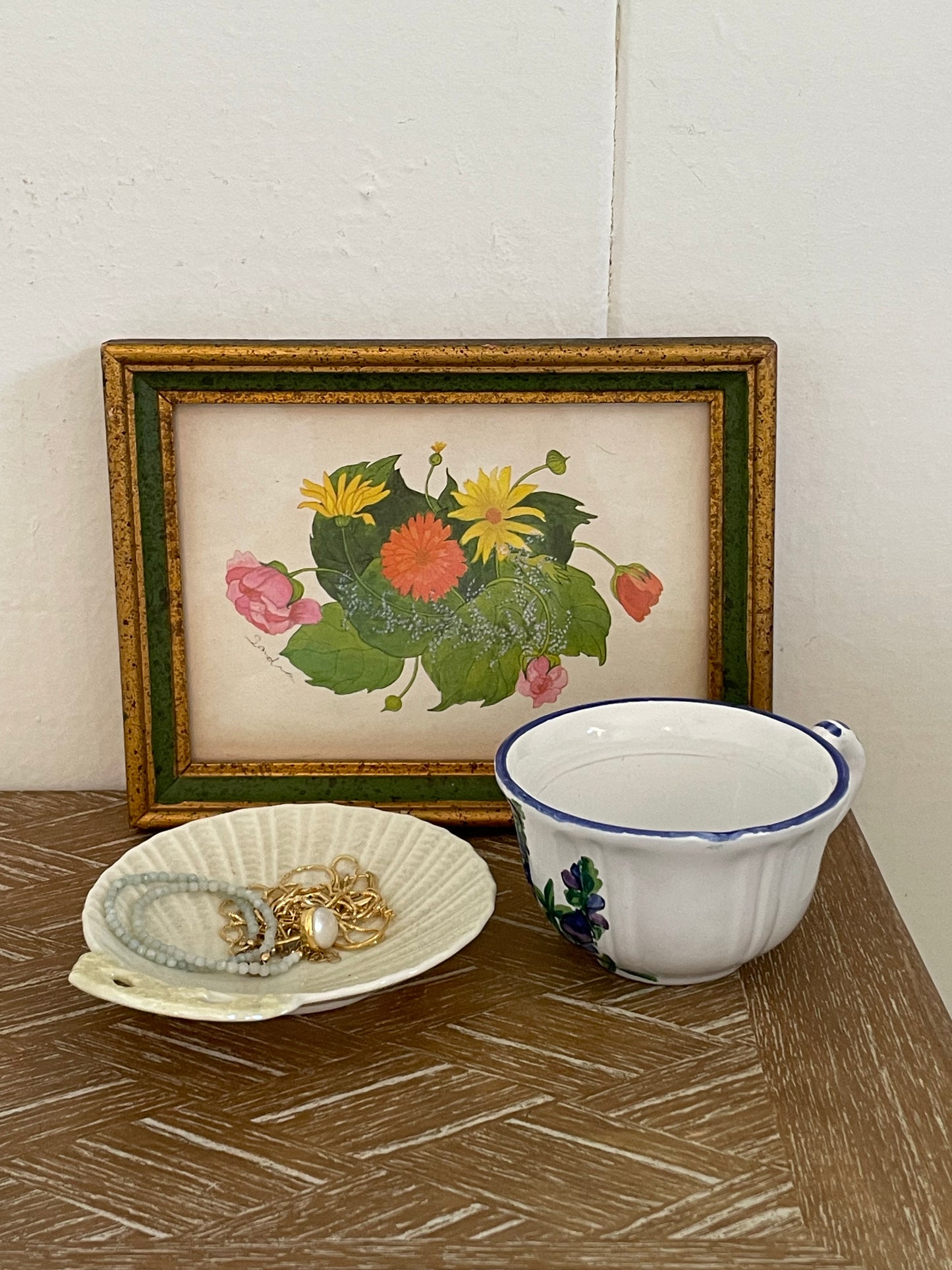 Delphinium Teacup