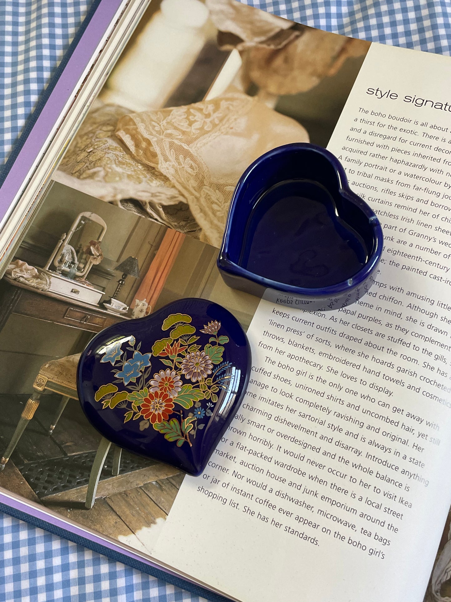 Presley Heart Trinket Box