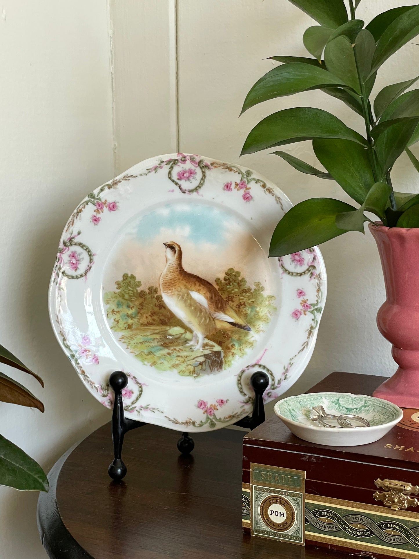 Grand Grouse Decorative Plate