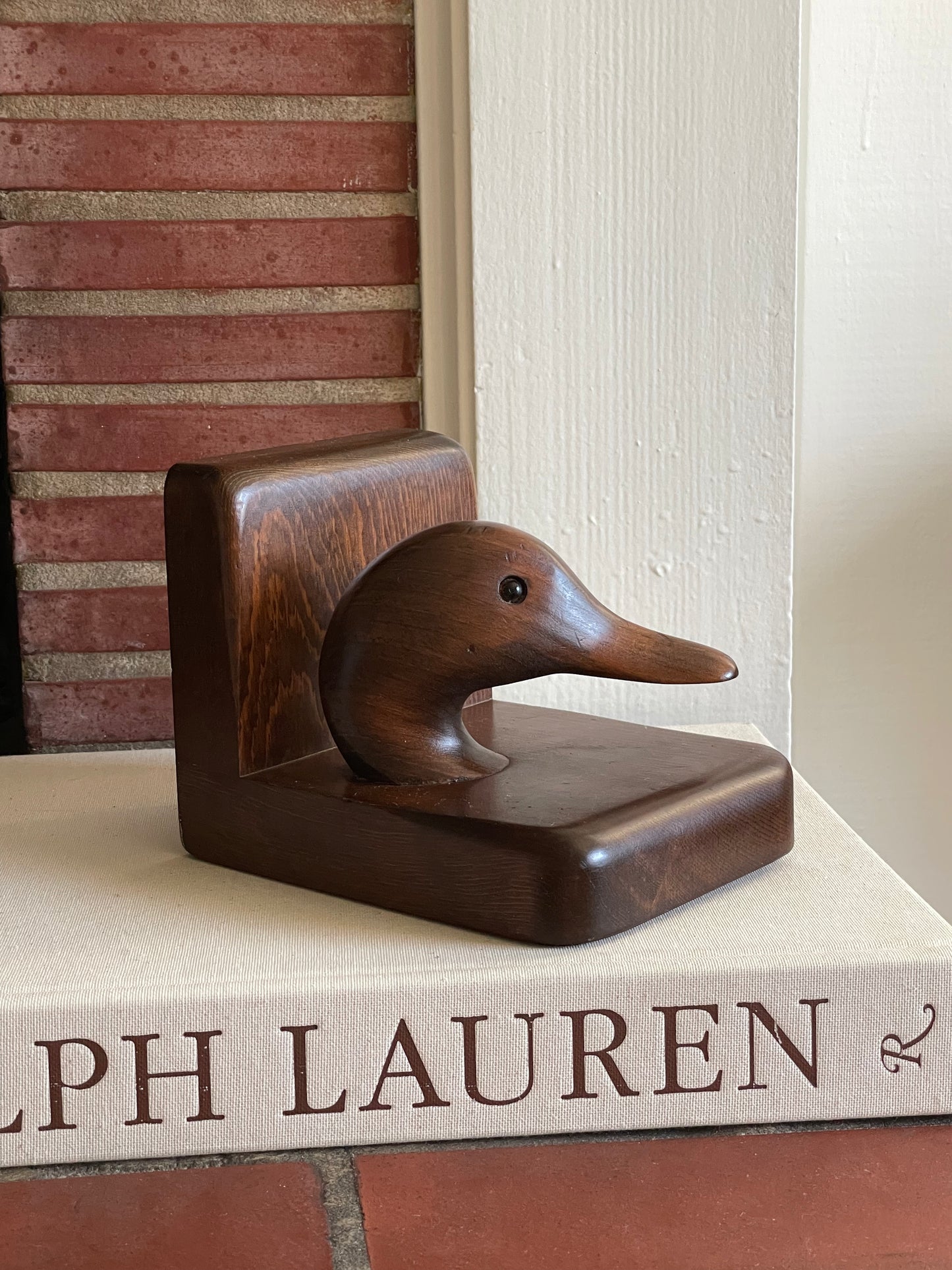 Ducksworth Wooden Bookend