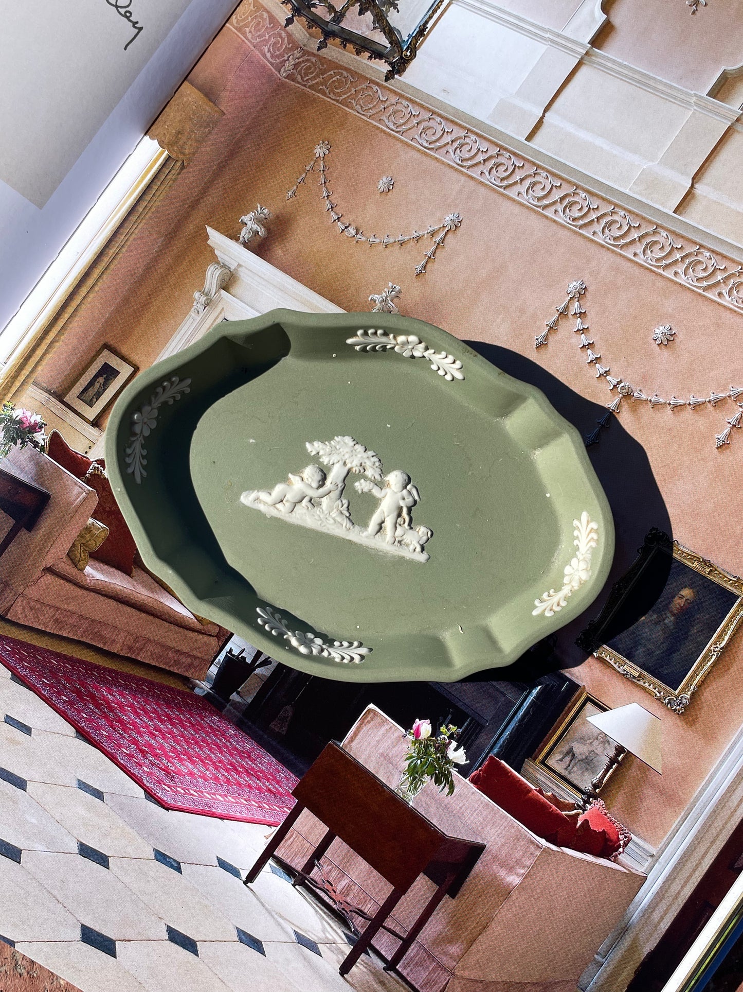 The Celeste Wedgwood Jasperware Trinket Dish