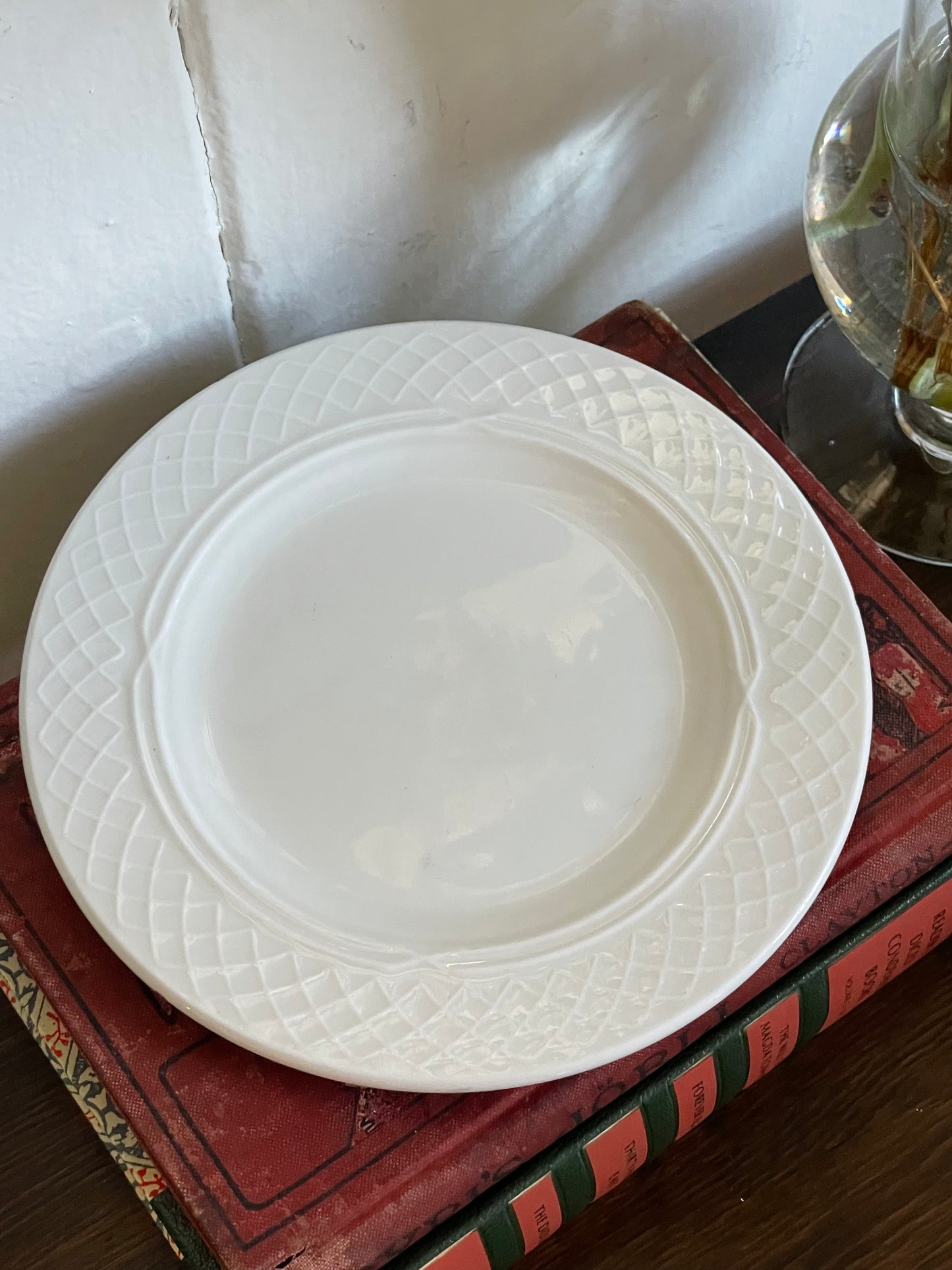 Marshmallow Candle Plate