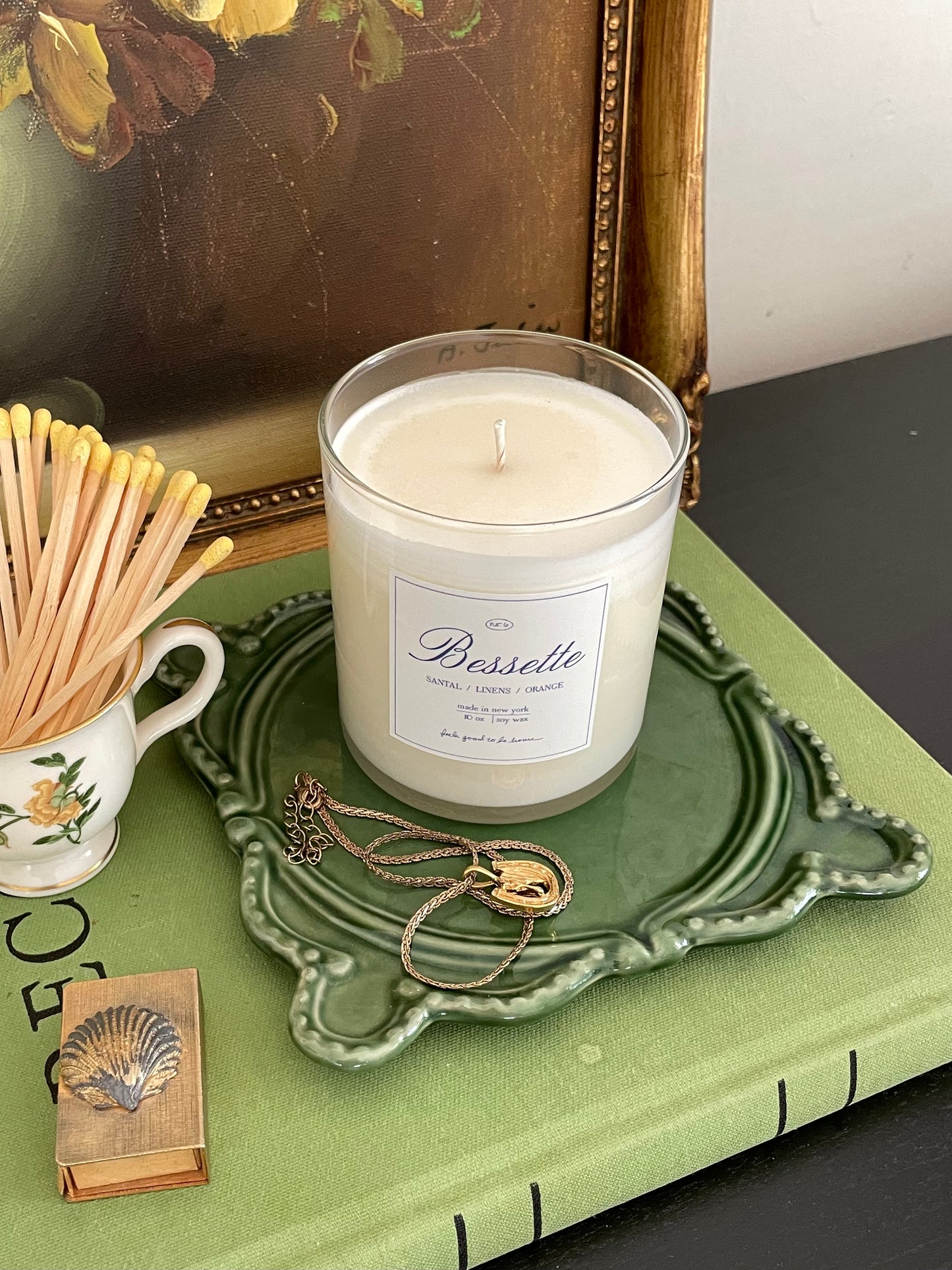 Rolling Hills Candle Plate