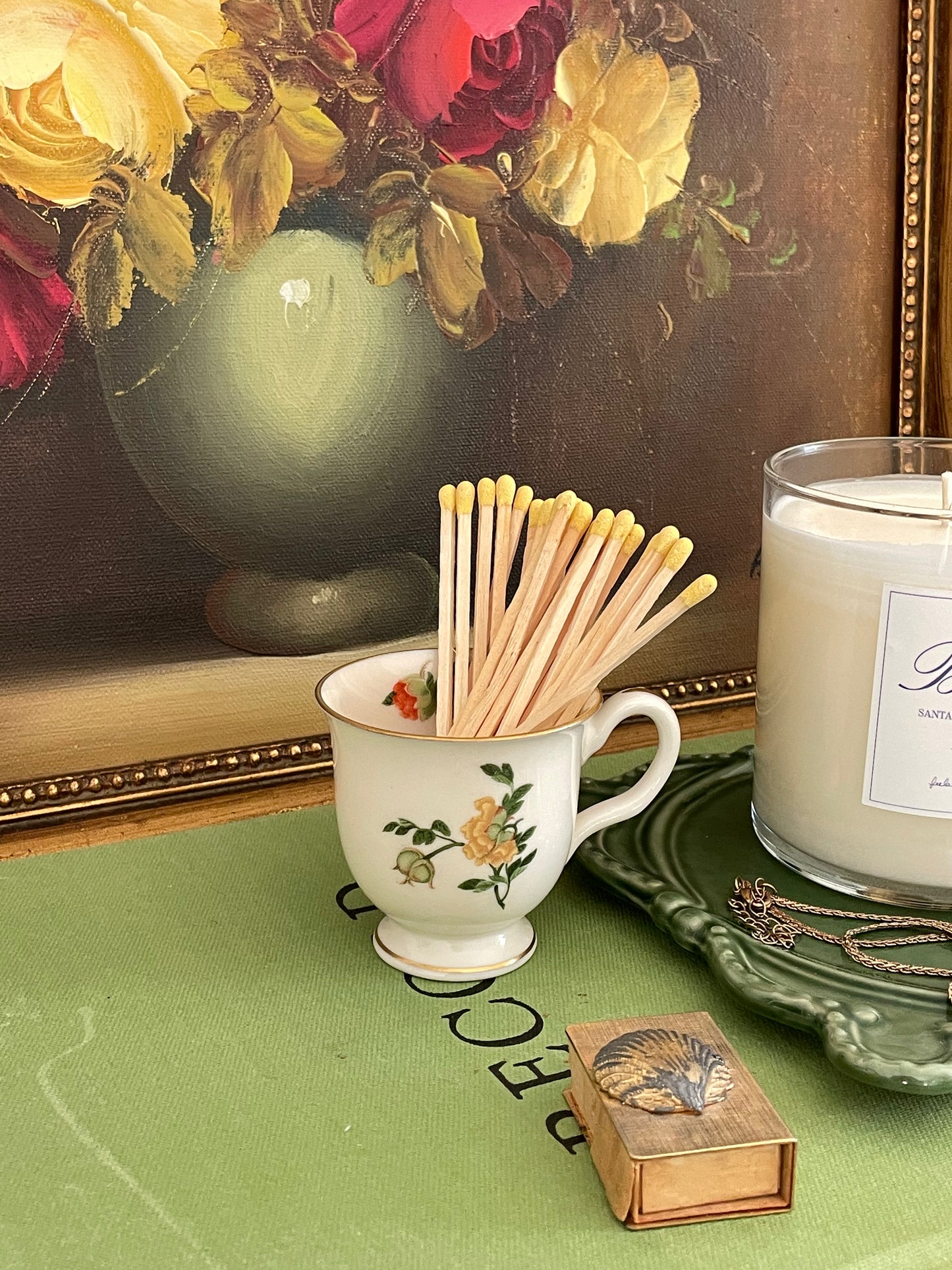 Sandy Matchstick Holder