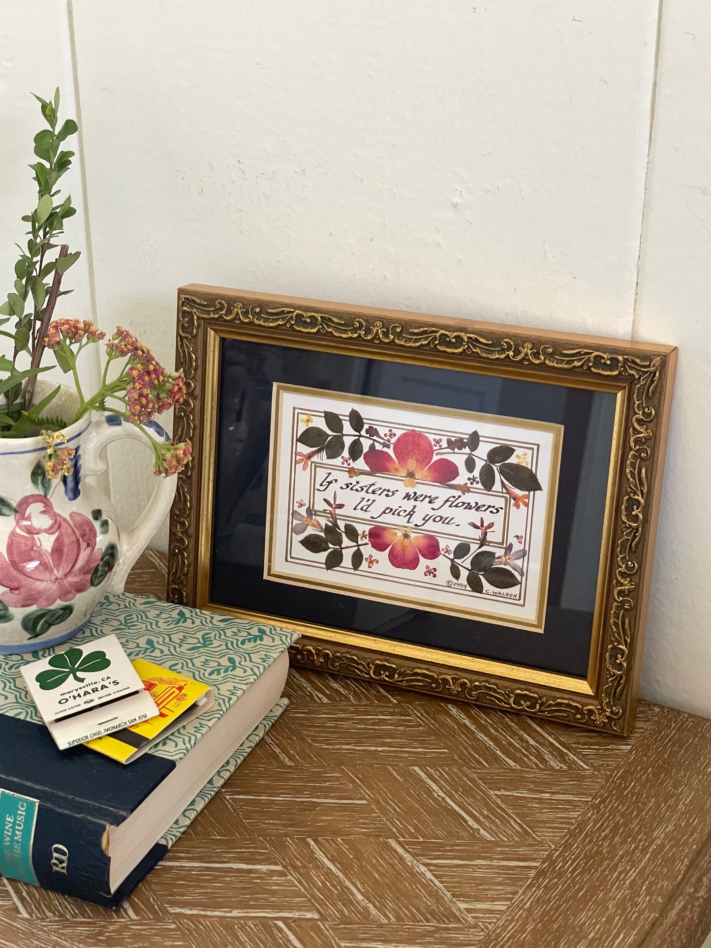 Sisters Mini Framed Art