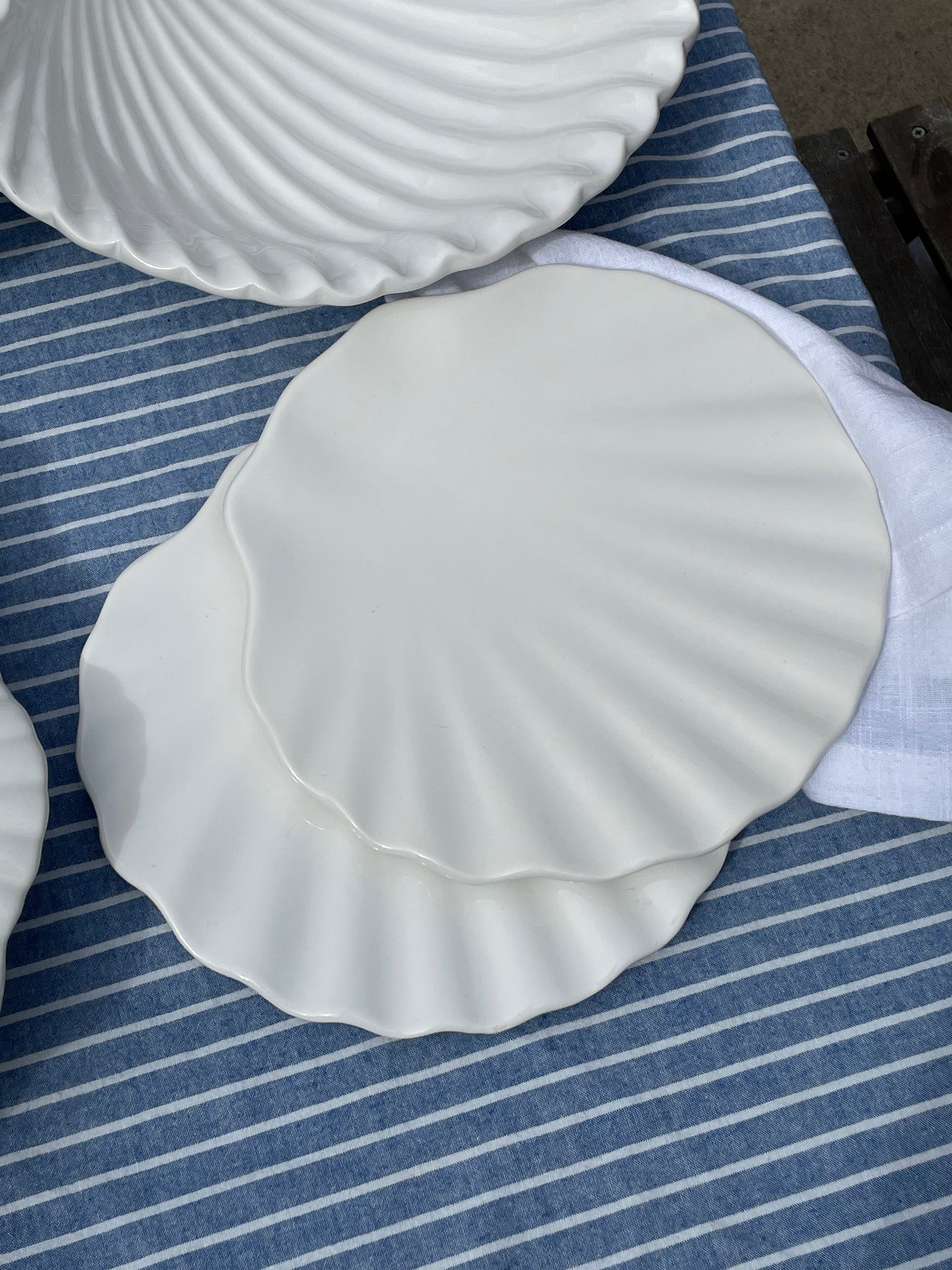 Half Moon Bay Plates, Set of 2