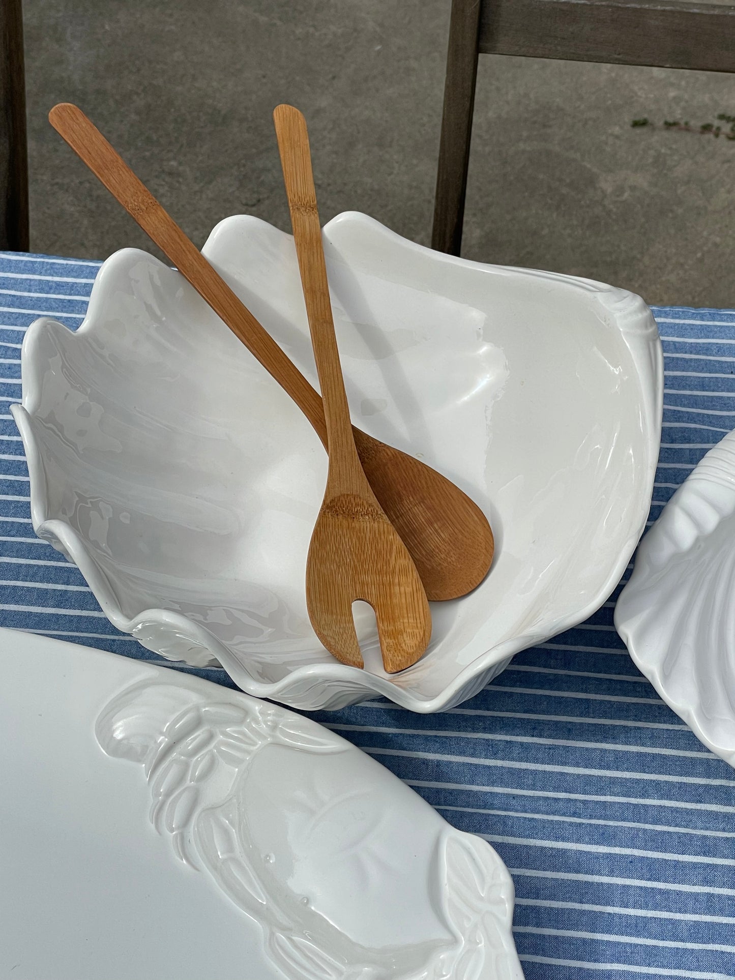 Seaside Clamshell Serving Dish
