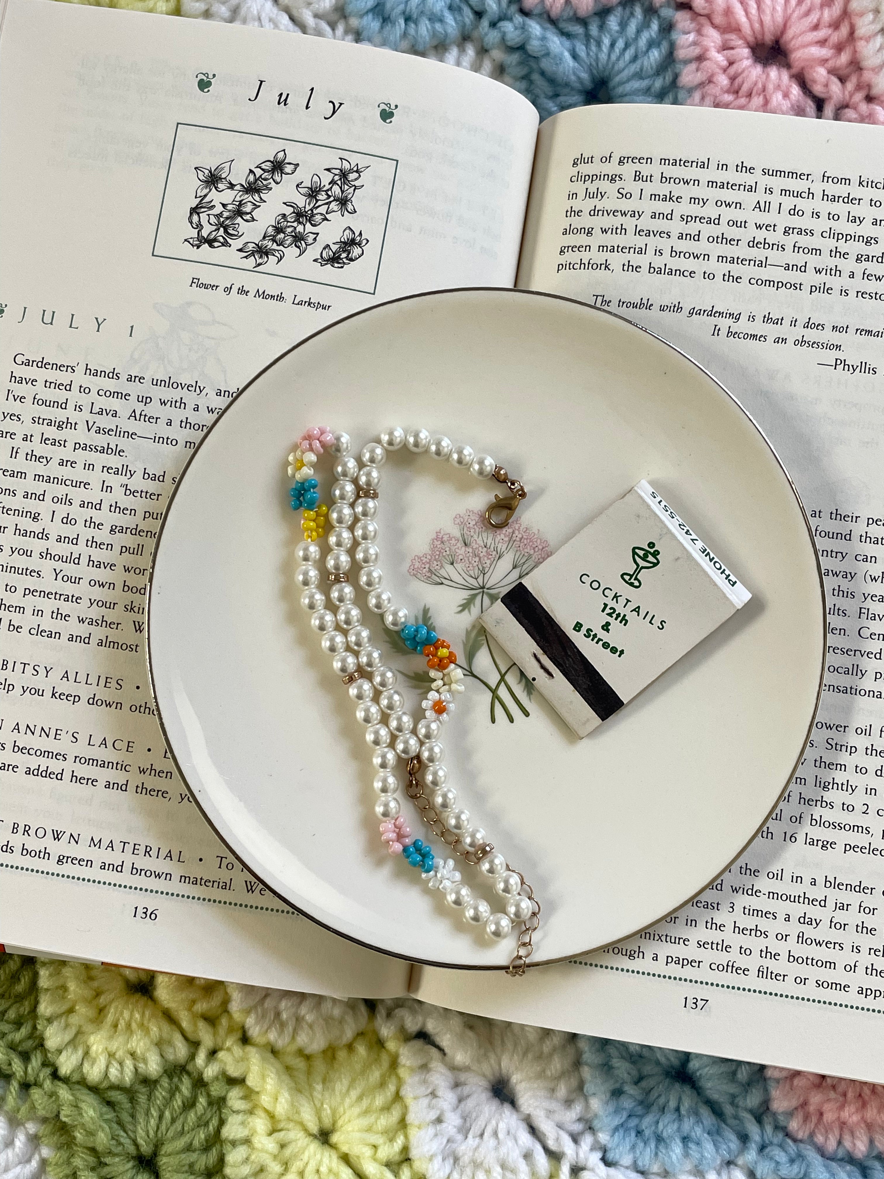 Cottage Yarrow Trinket Dish