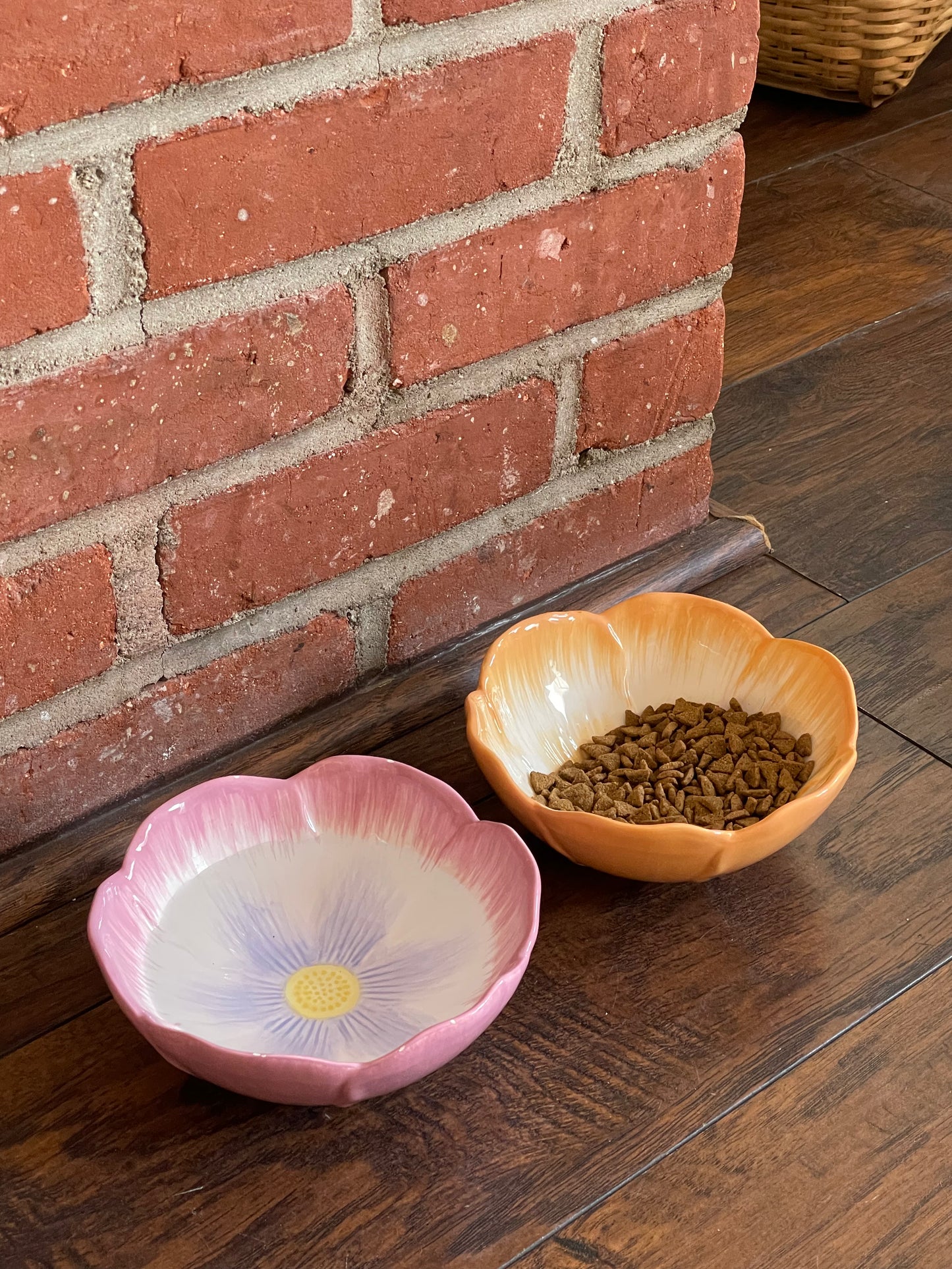 Blossom Dog Bowls, Set of 2