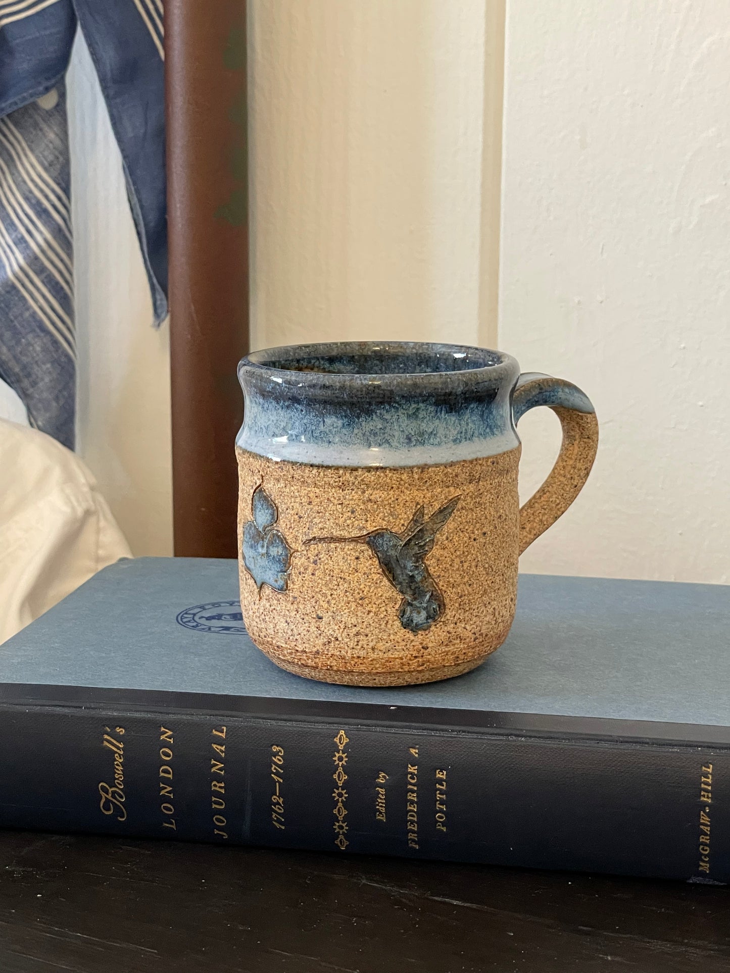 Indigo Hummingbird Mug