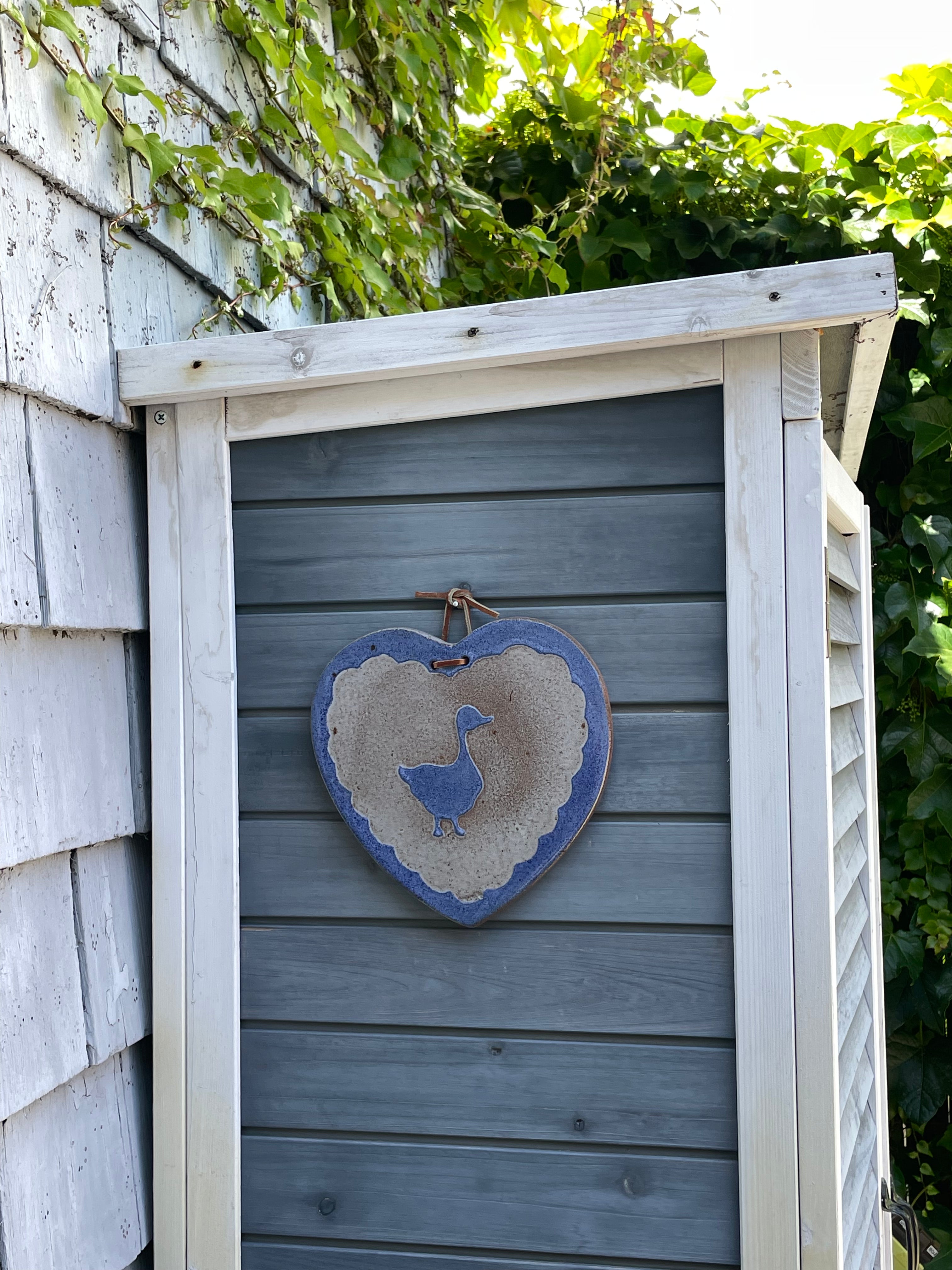 Lucky Duck Salt-Glaze Trivet