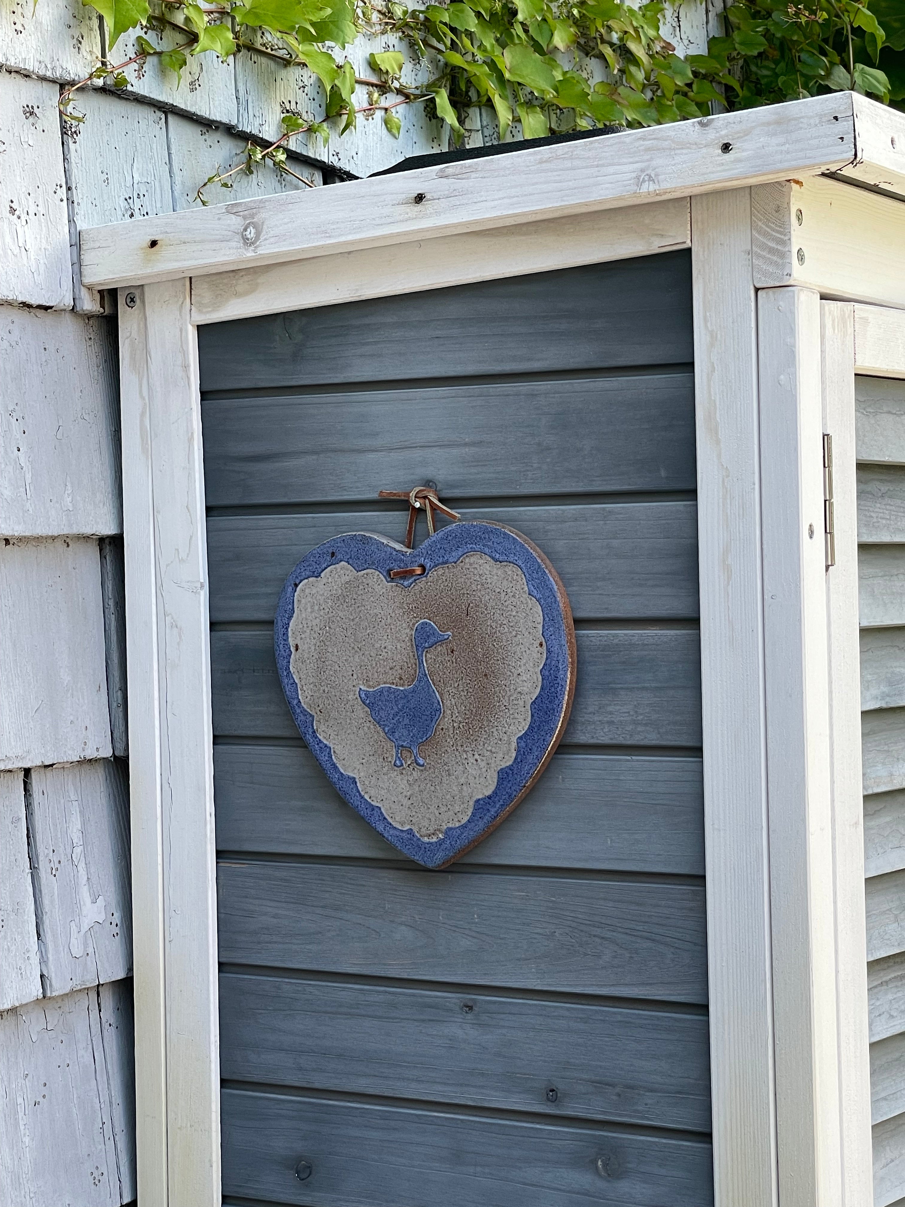 Lucky Duck Salt-Glaze Trivet