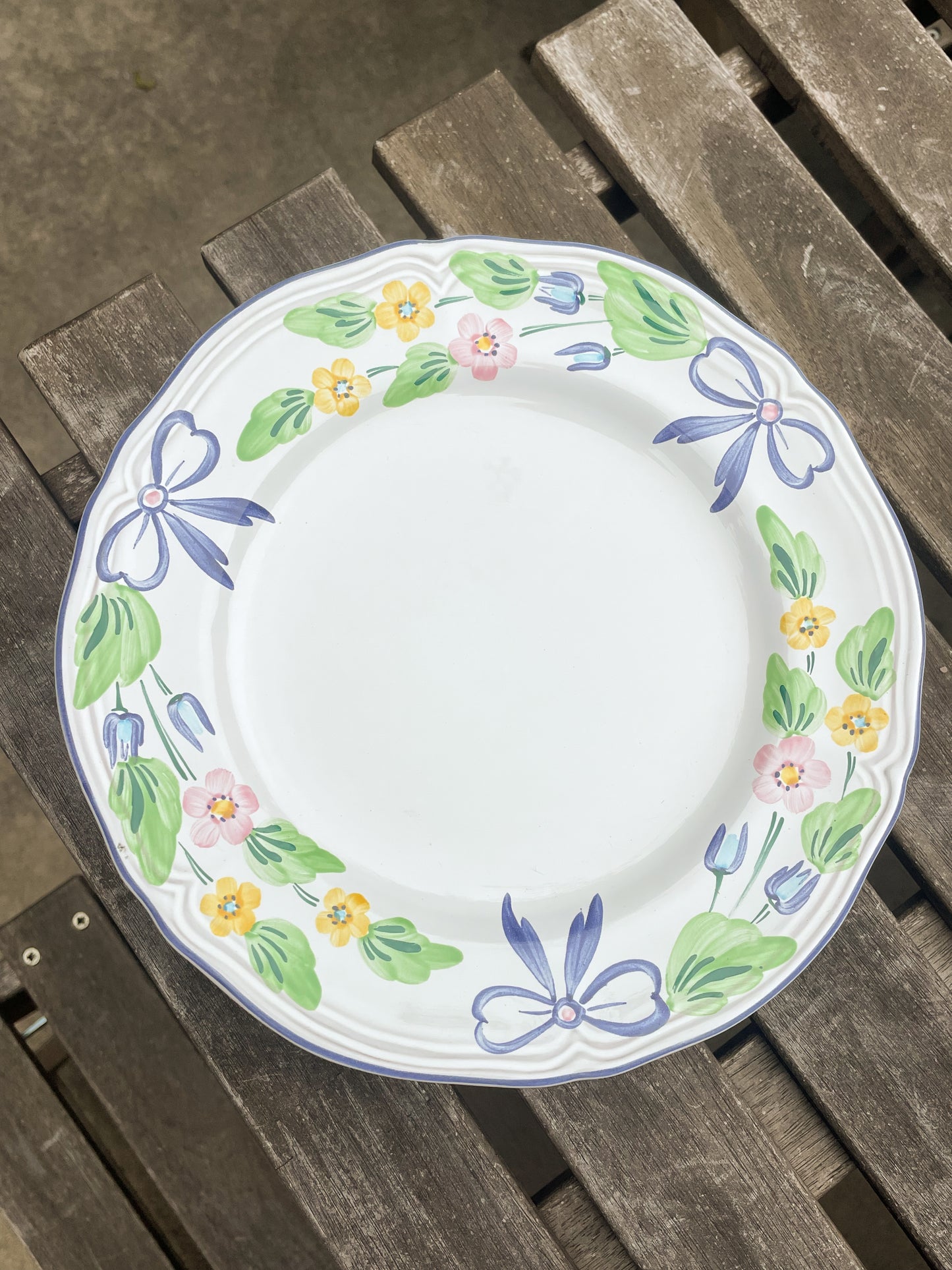 Blue Ribbon Salad Plates, Set of 4