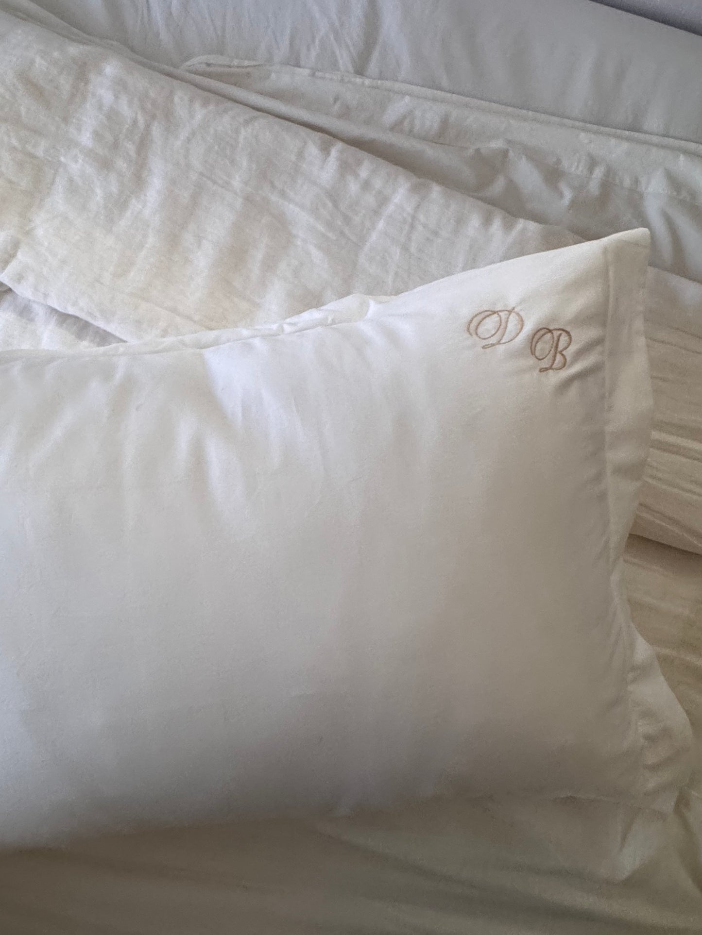 Embroidered Pillow Sham