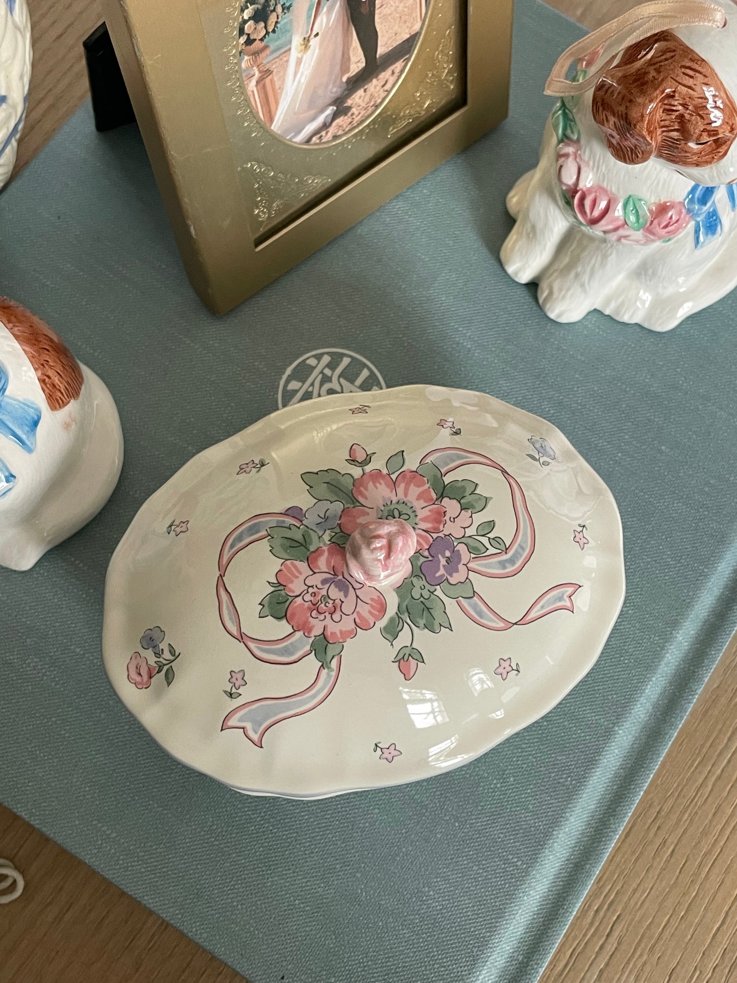 Ribbons and Bows Trinket Box