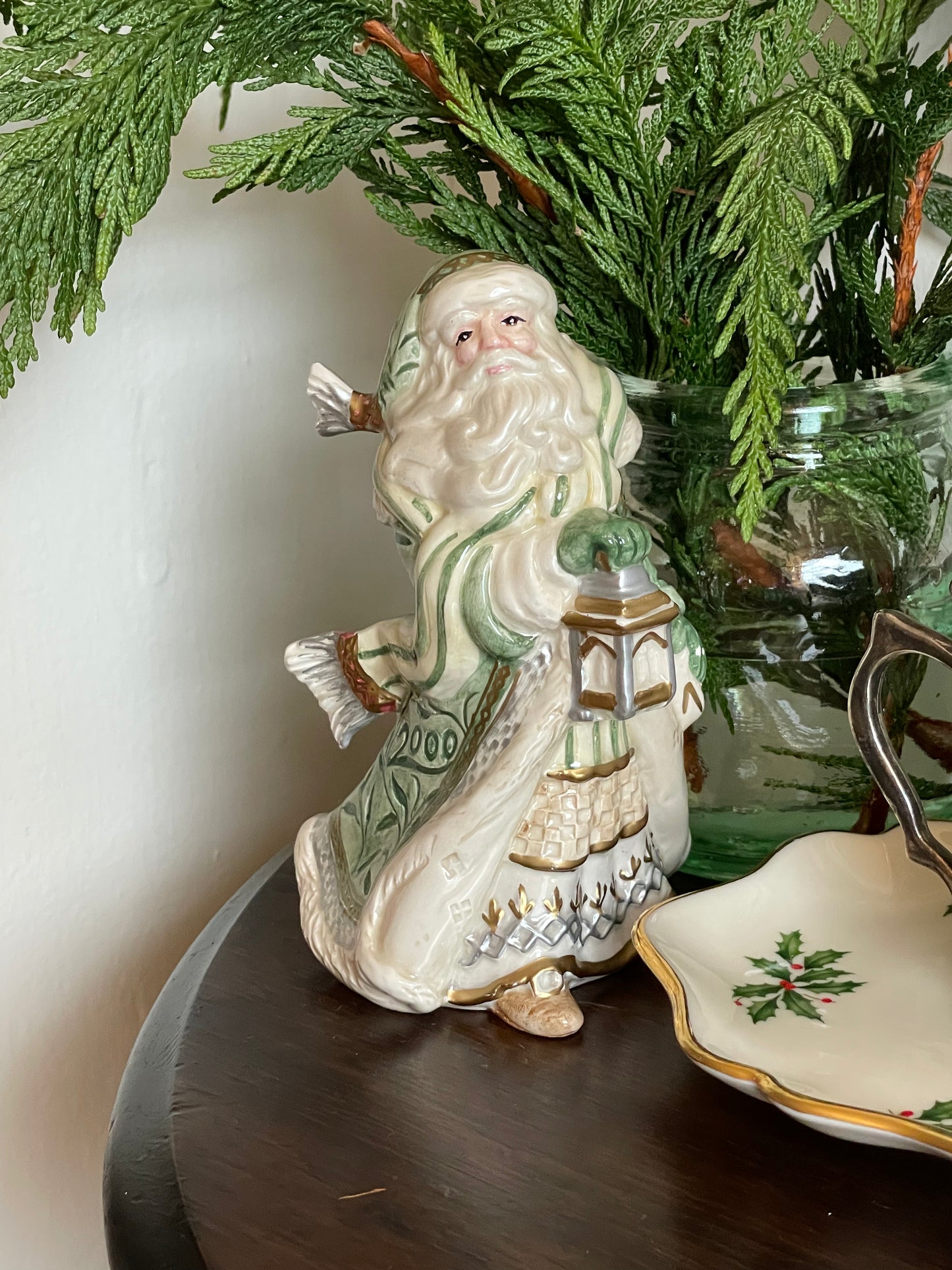 Santa Clause Ceramic Bell