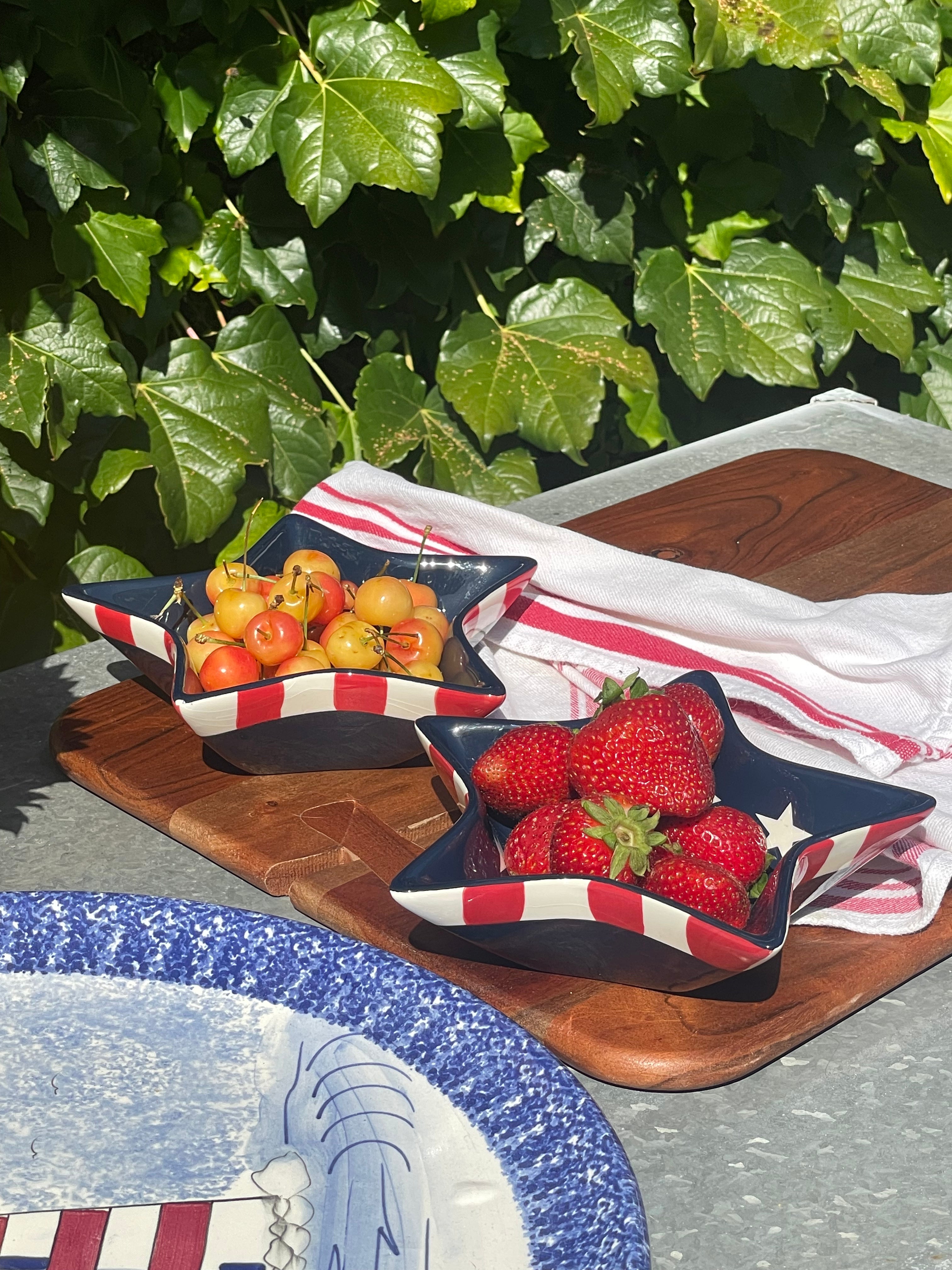 Stars & Stripes Bowls, Set of 2