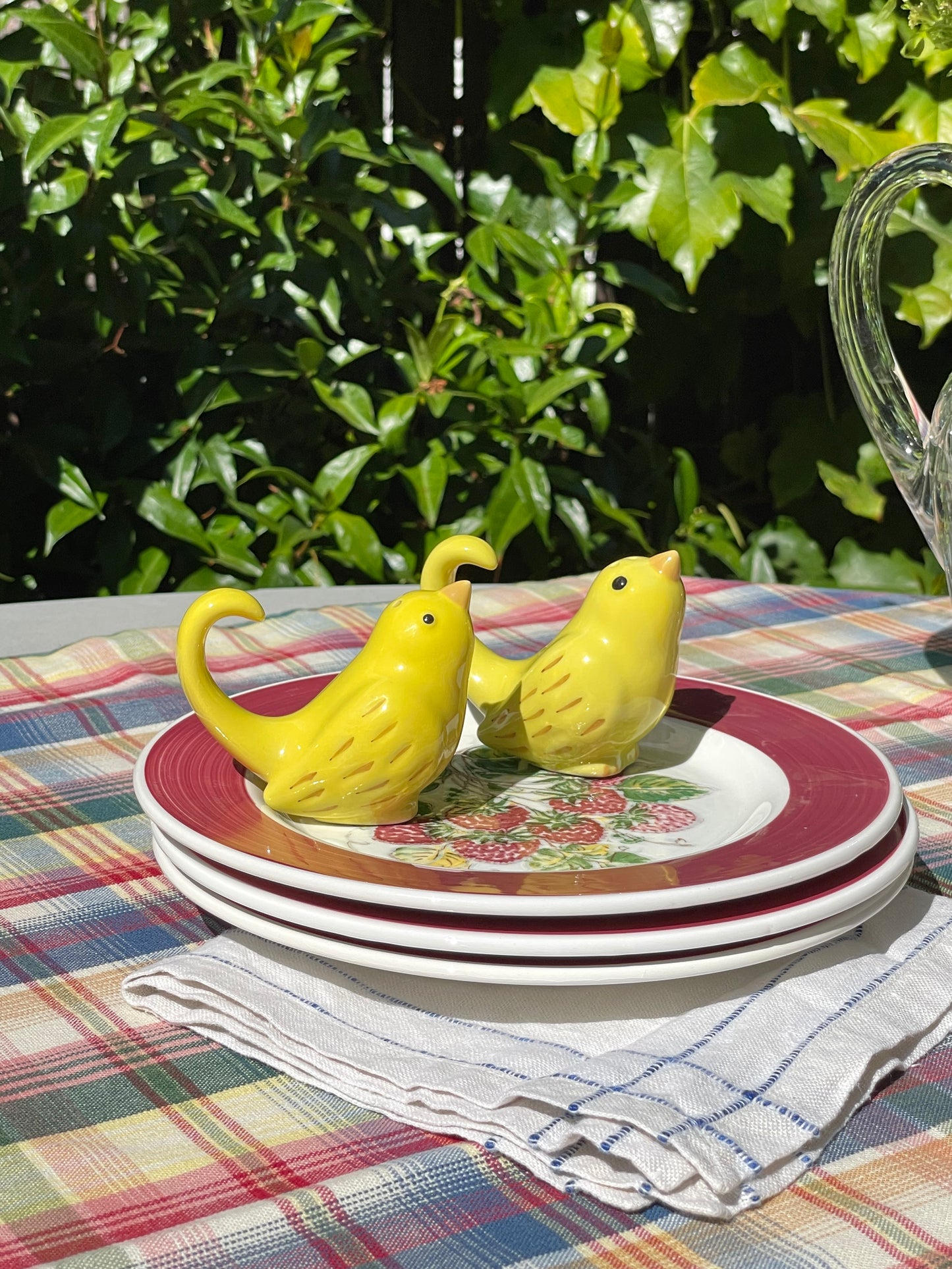 Lovebird Salt & Pepper Shakers