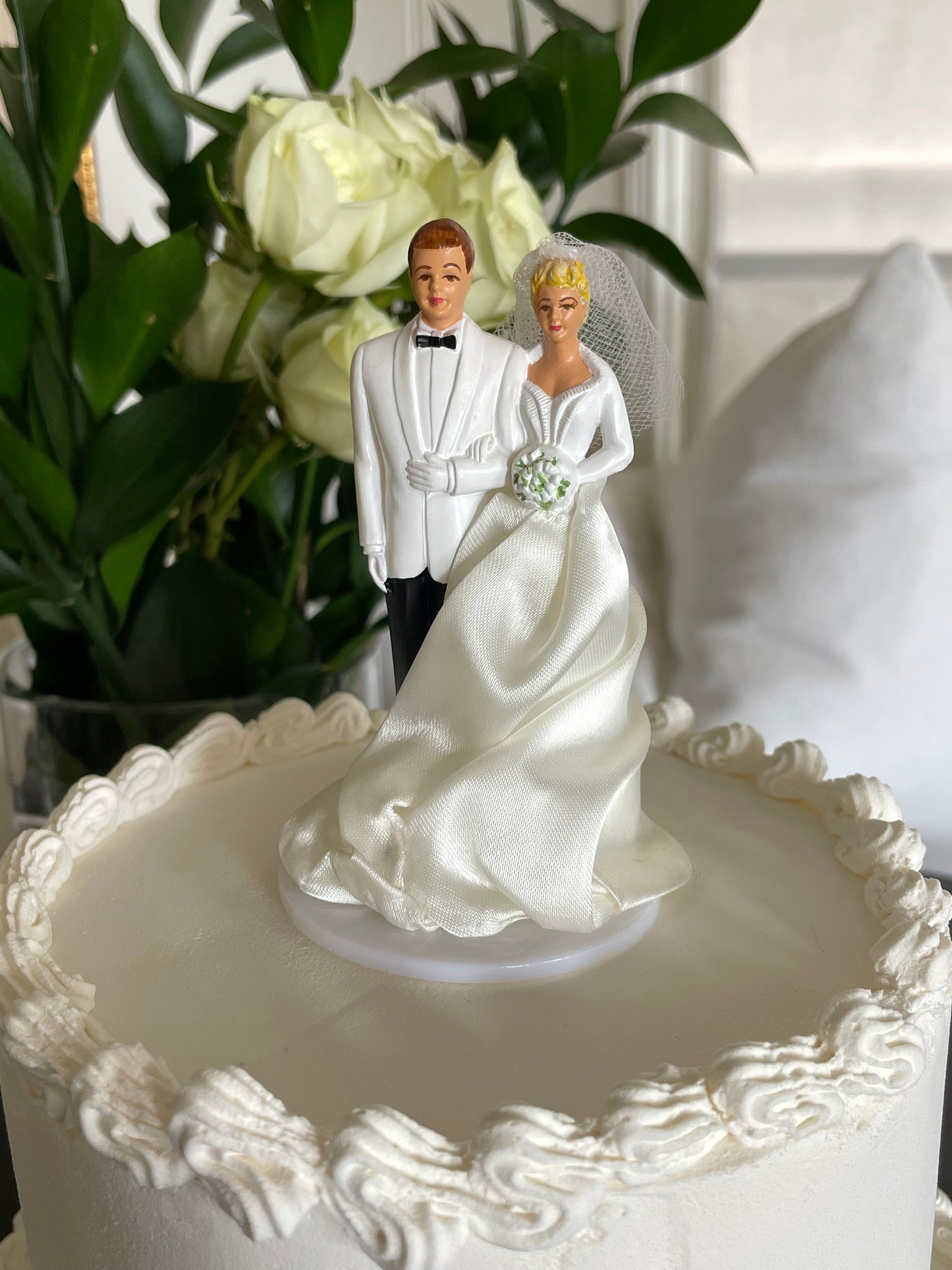 Palm Beach Vintage Cake Topper
