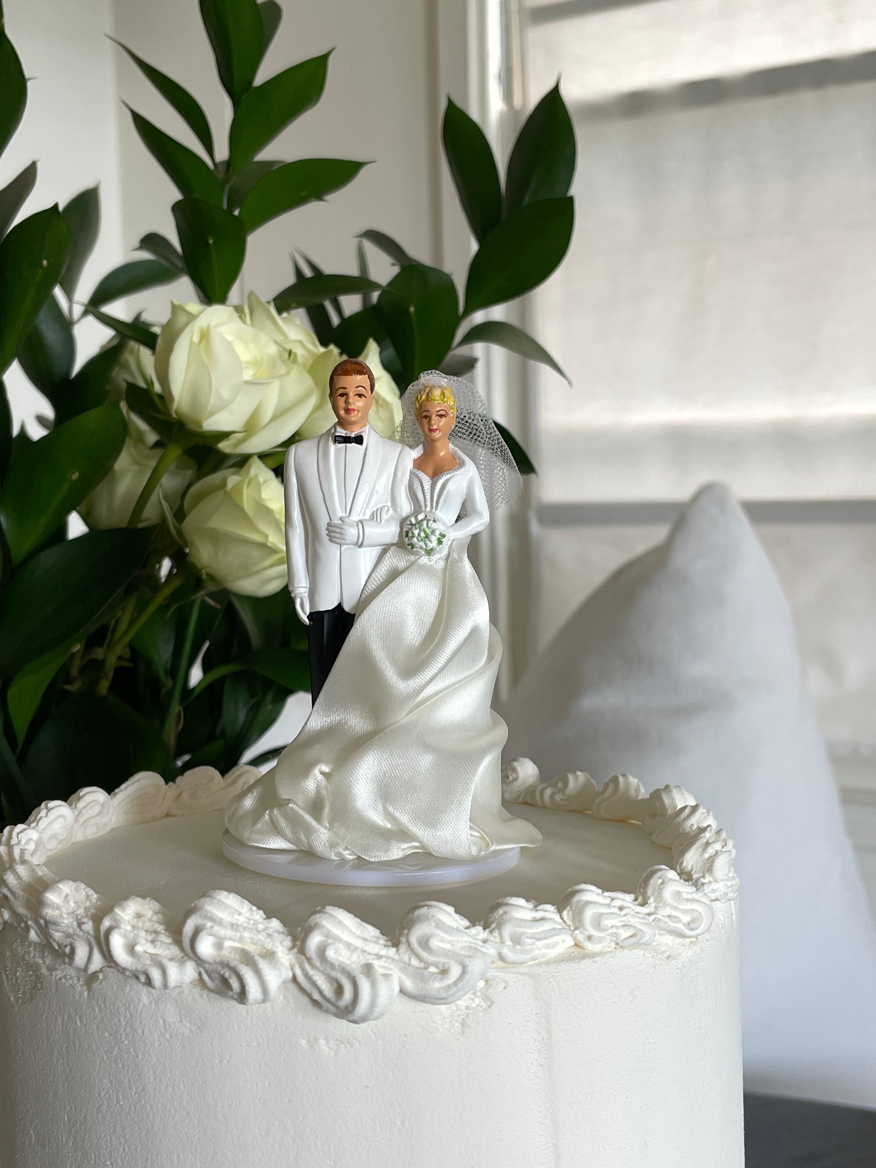 Palm Beach Vintage Cake Topper
