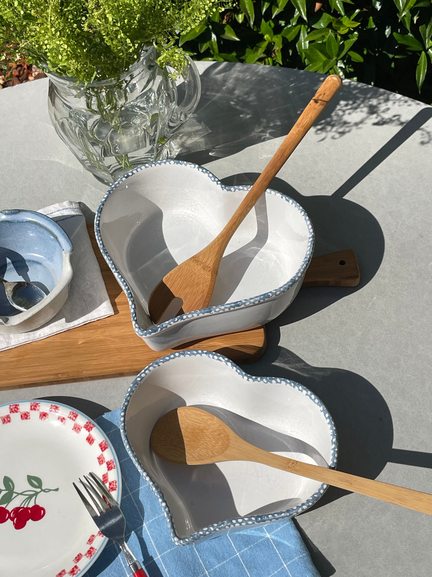 Annabelle Heart-Shaped Serving Nesting Bowls
