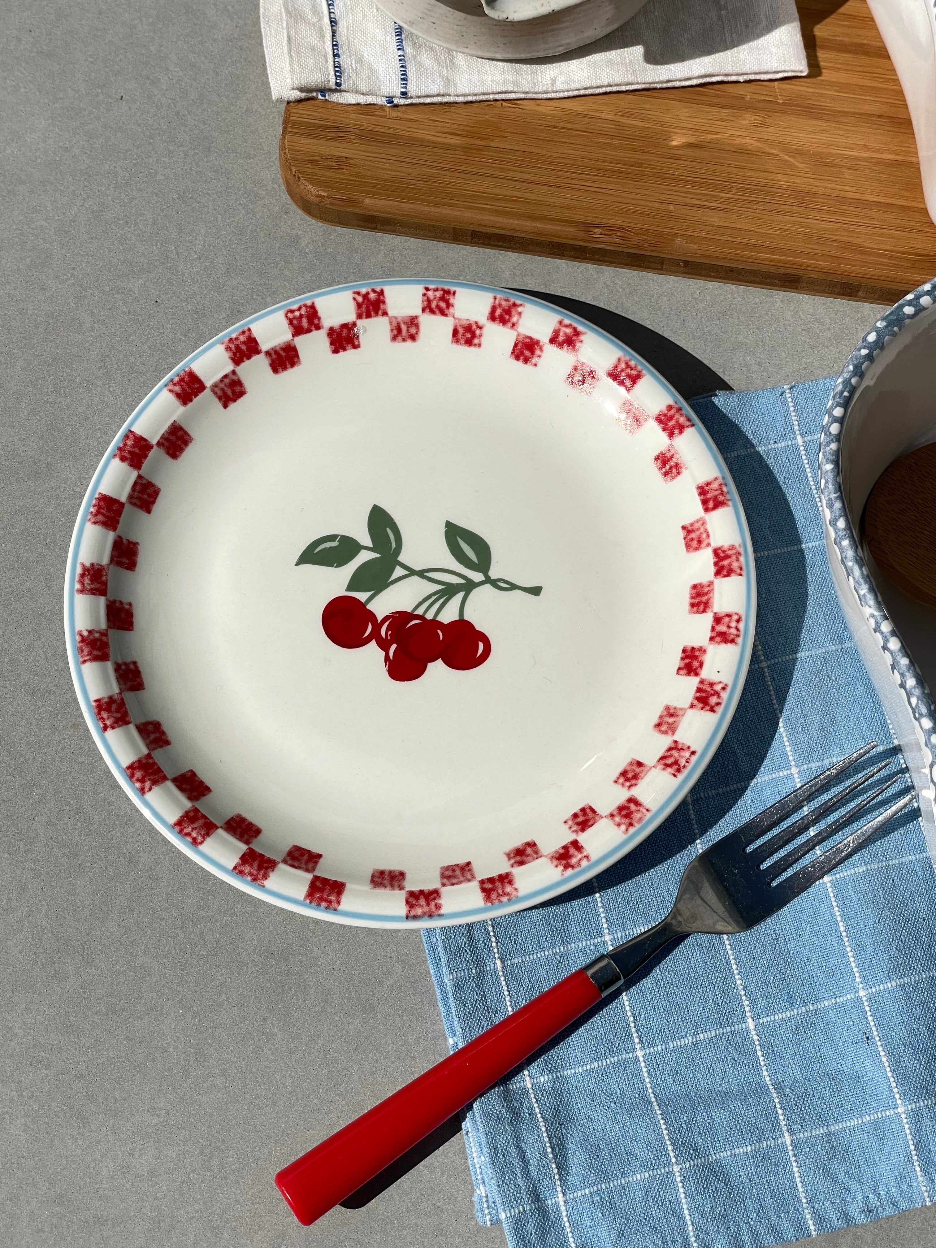 Cherry Pie Plate