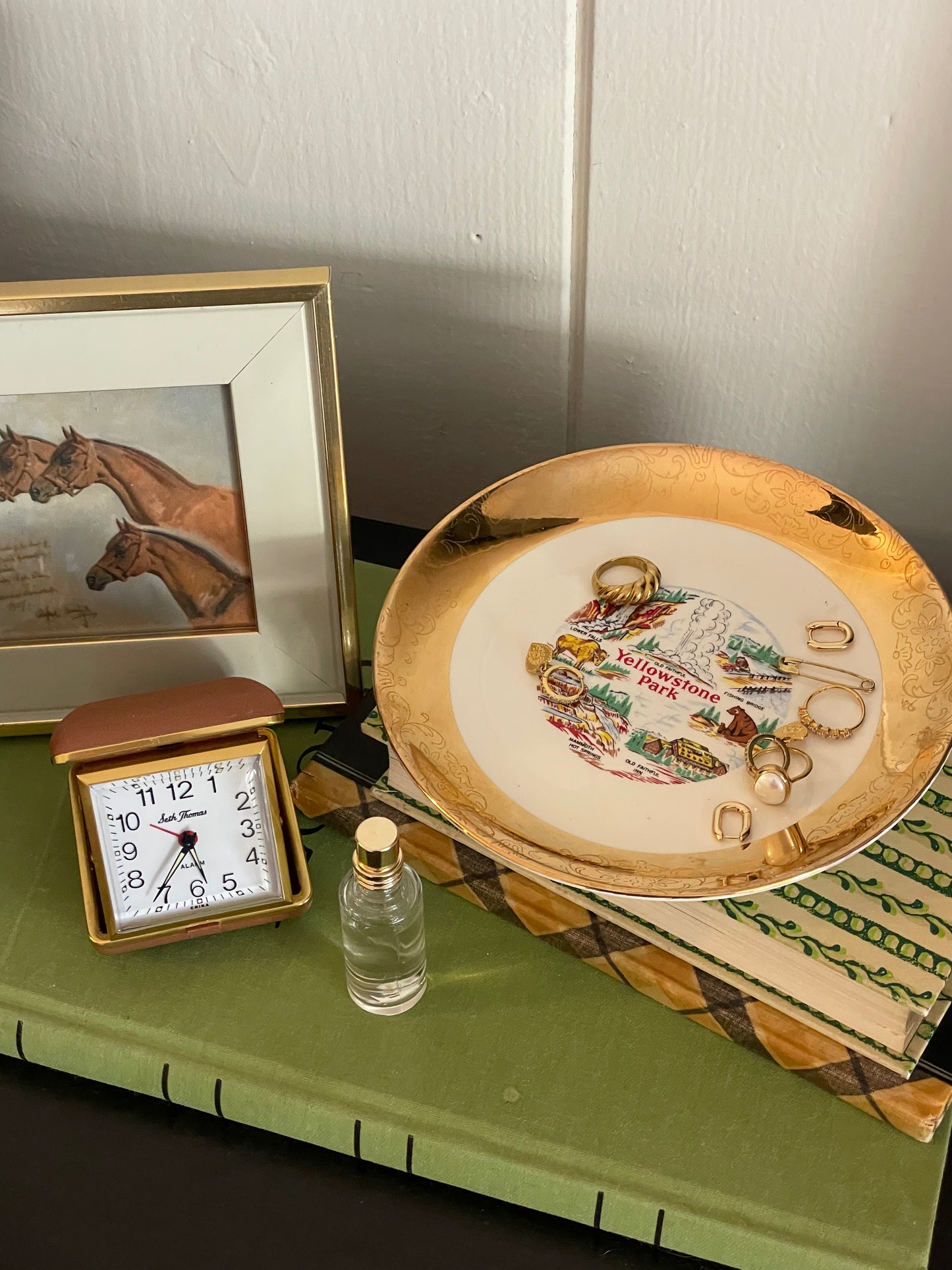 Yellowstone Park Trinket Plate