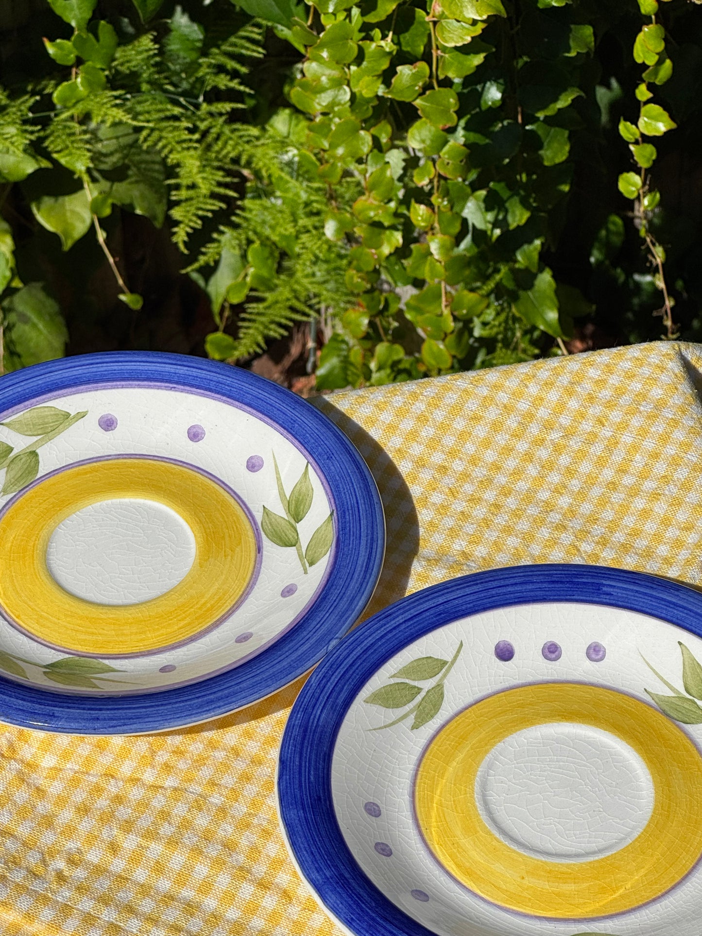 Buttercup Teacup and Saucer, Set of 2