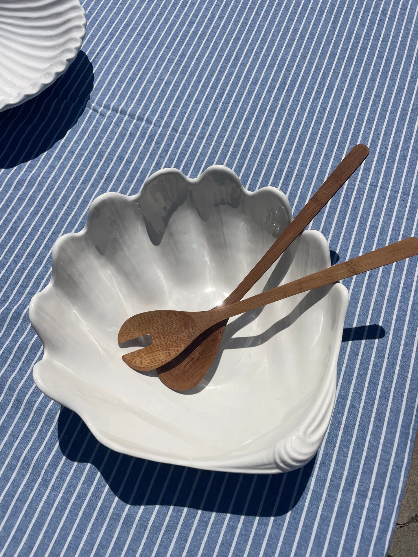 Seaside Clamshell Serving Dish