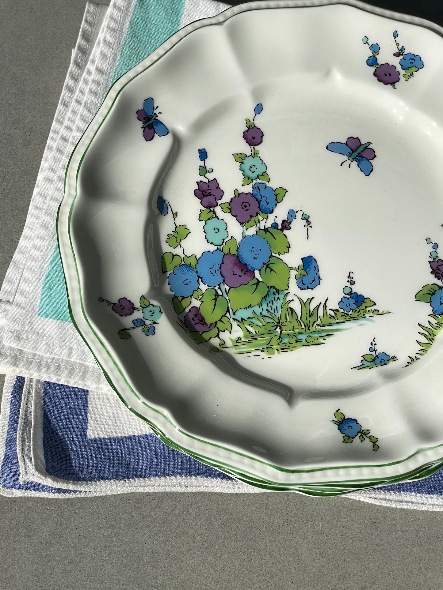 Georgia Appetizer Plates, Set of 4