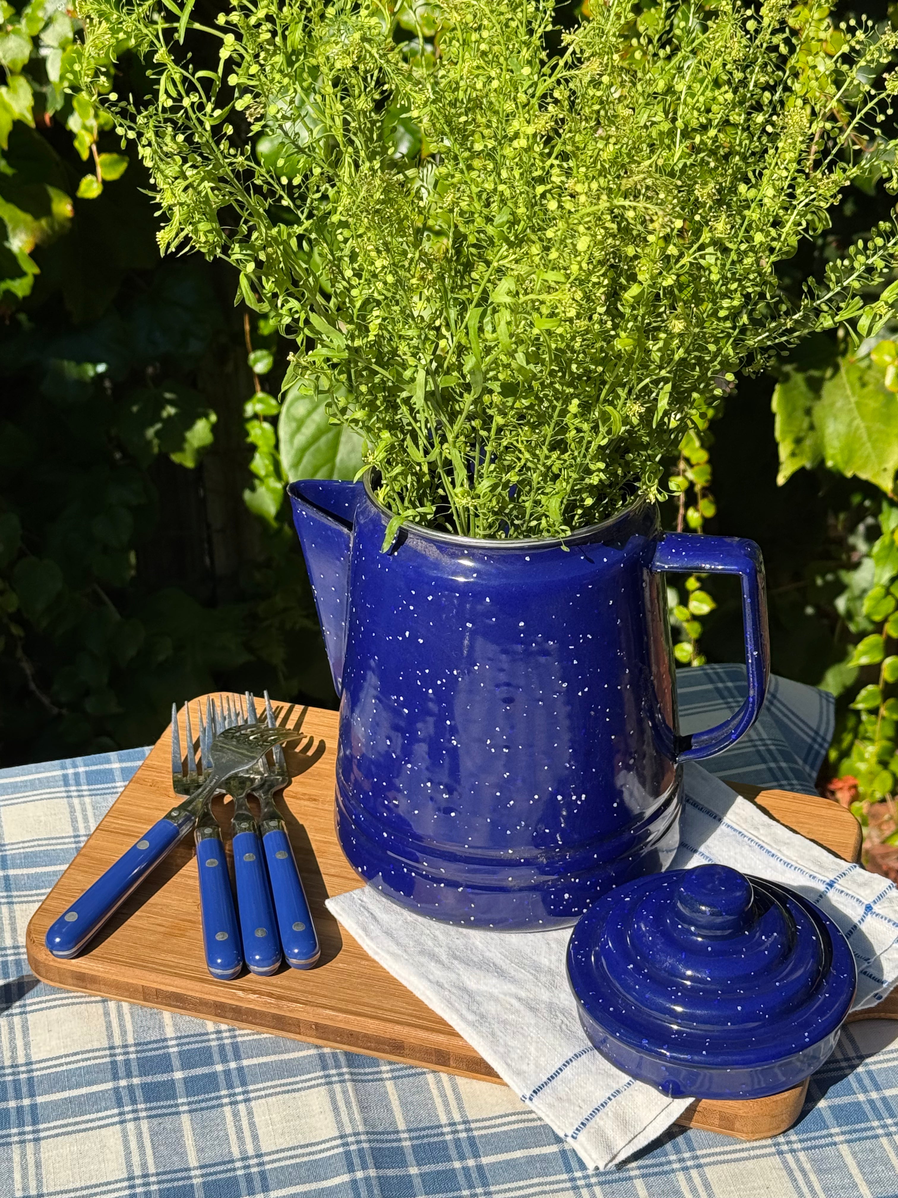 Foothills Speckle-Ware Enamel Pitcher