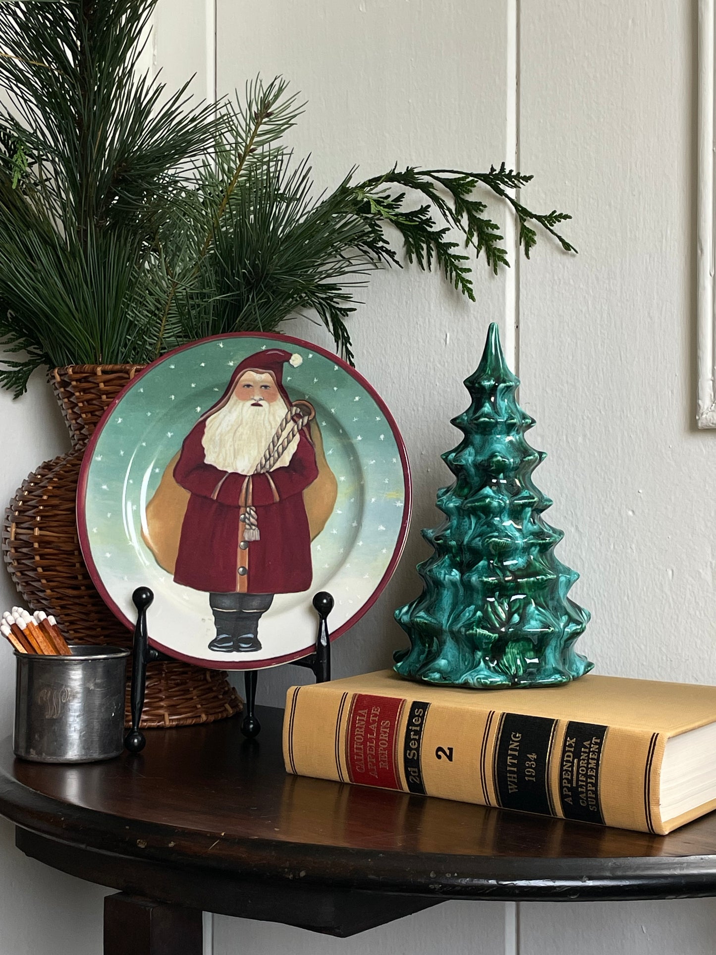 Evergreen Tree Ceramic Figurine