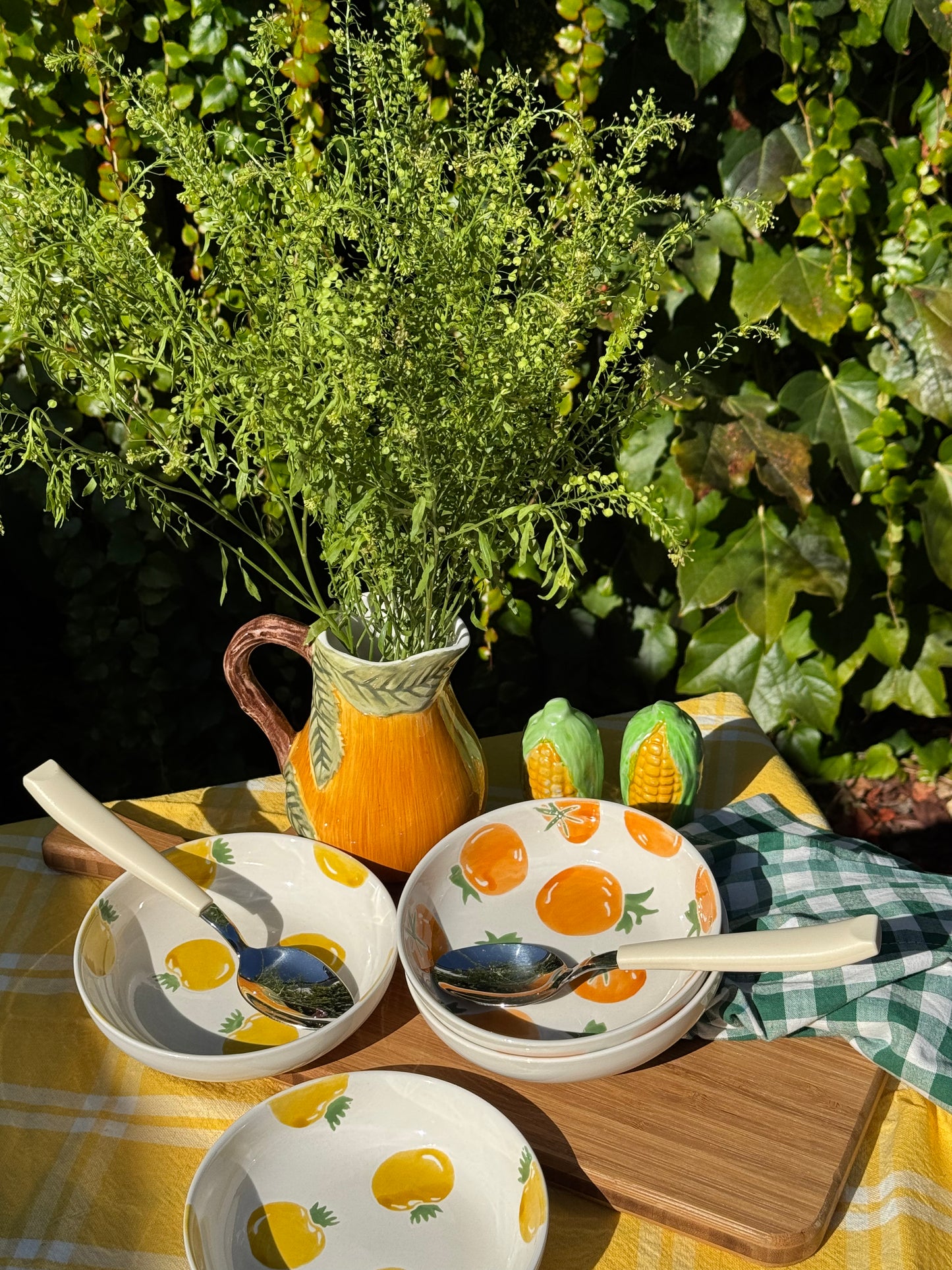 Heirloom Tomato Dip Bowls, Set of 4