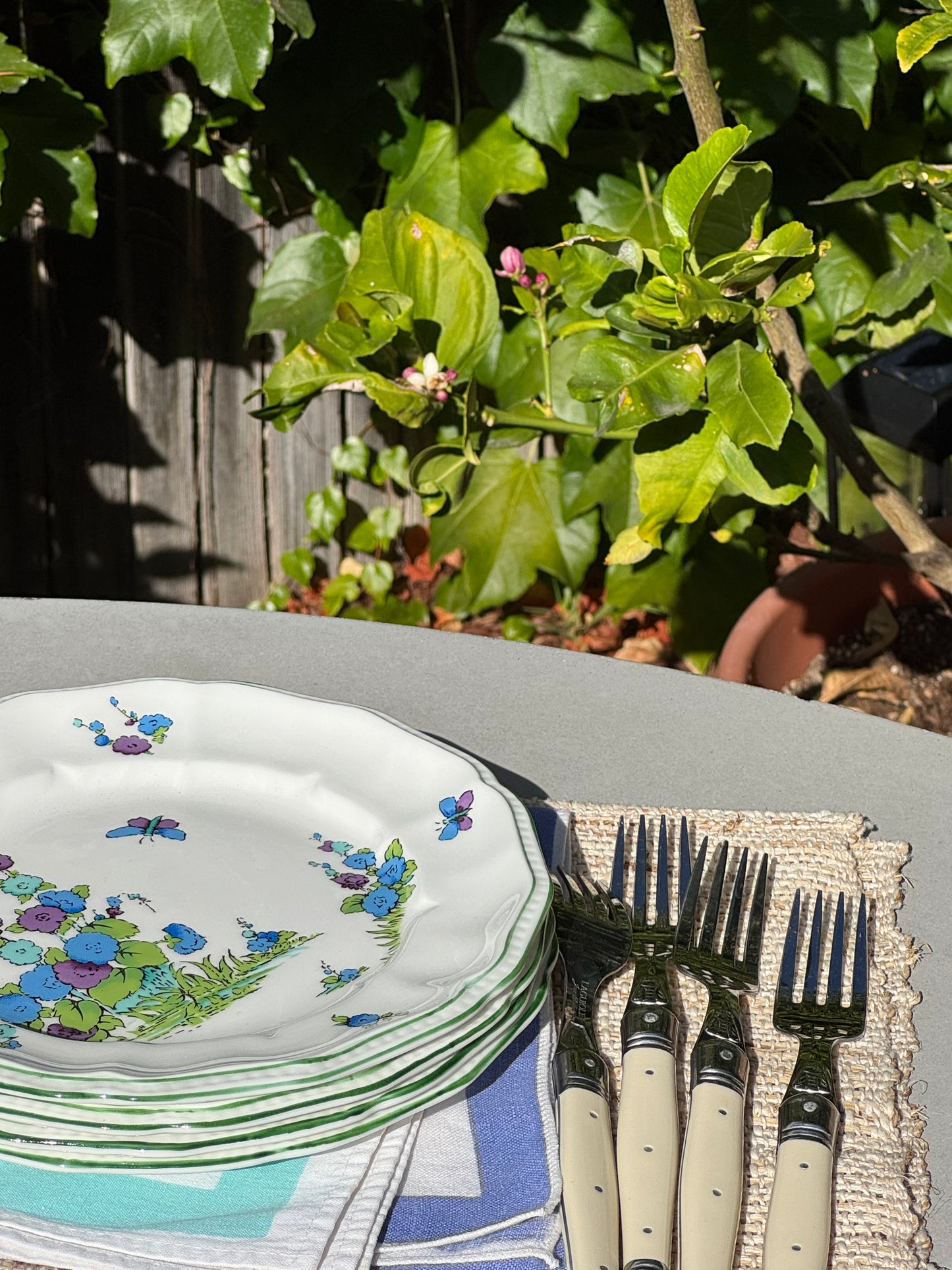Georgia Appetizer Plates, Set of 4