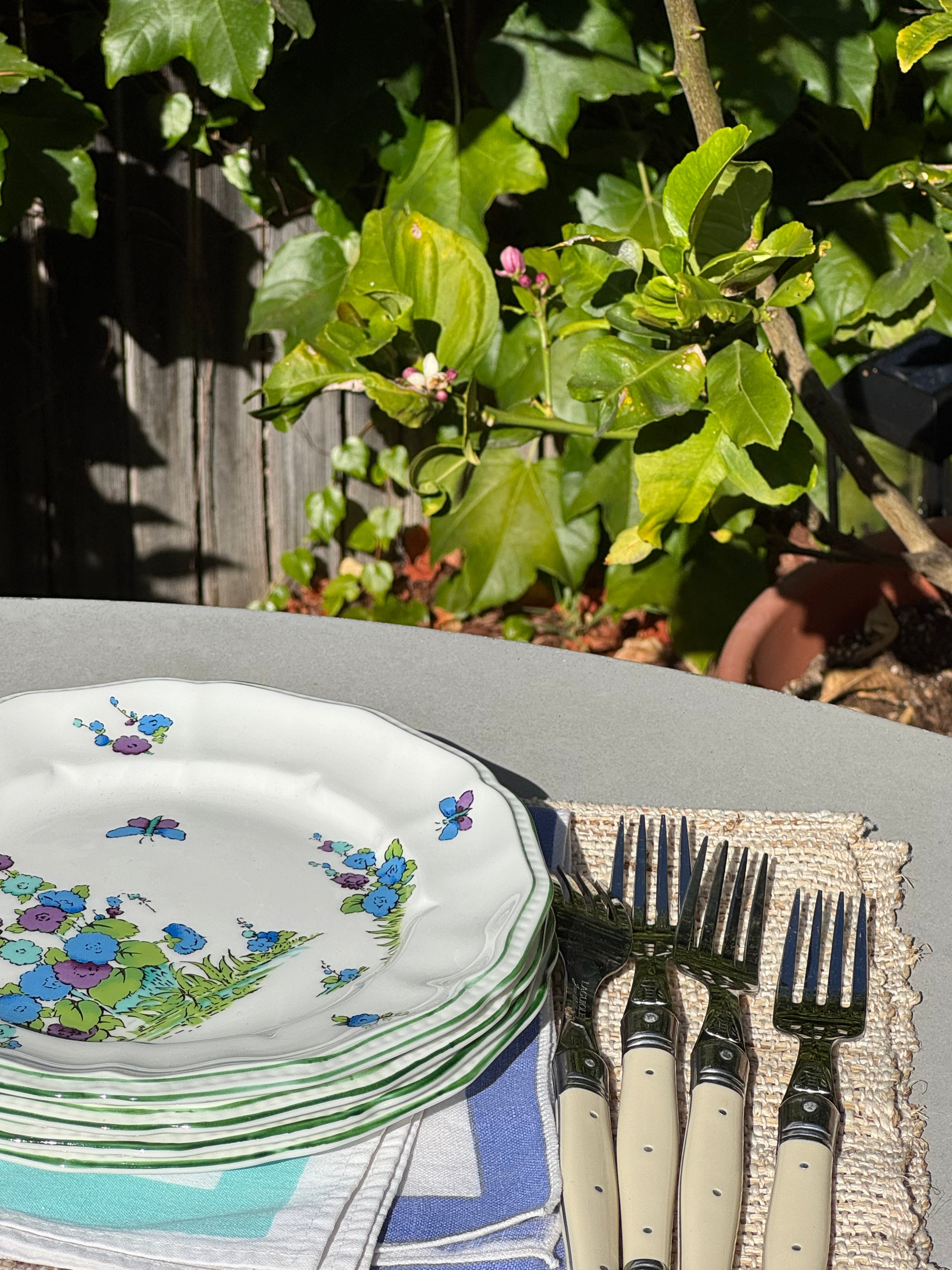 Georgia Appetizer Plates, Set of 4