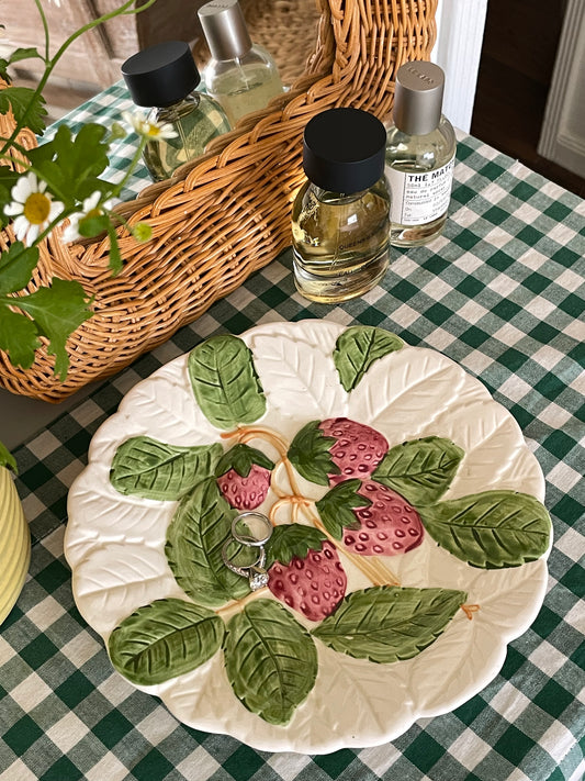 Strawberry Fields Trinket Plate
