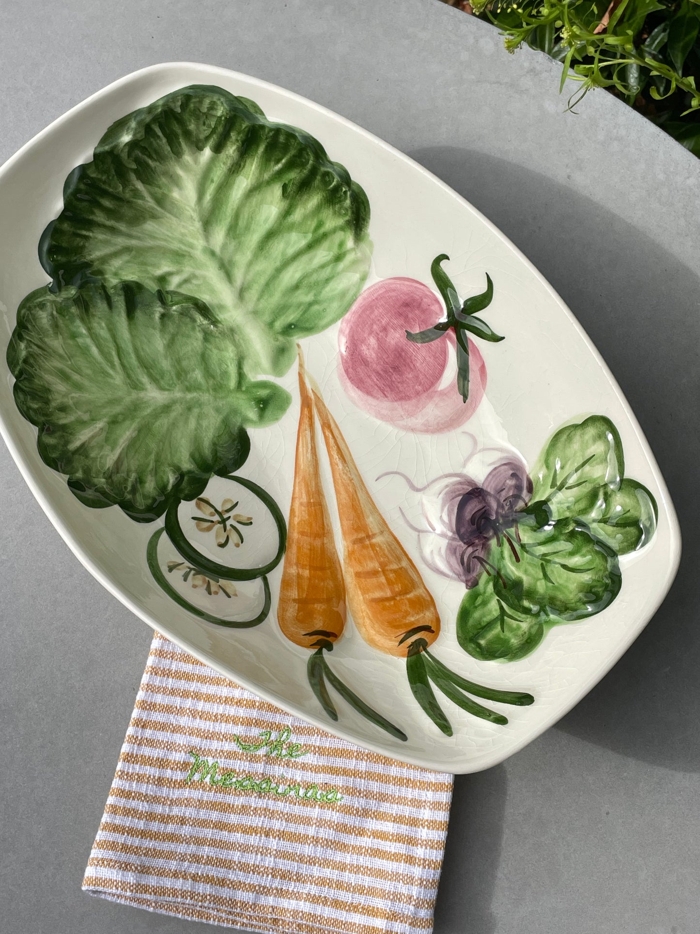 Veggie Patch Serving Bowl