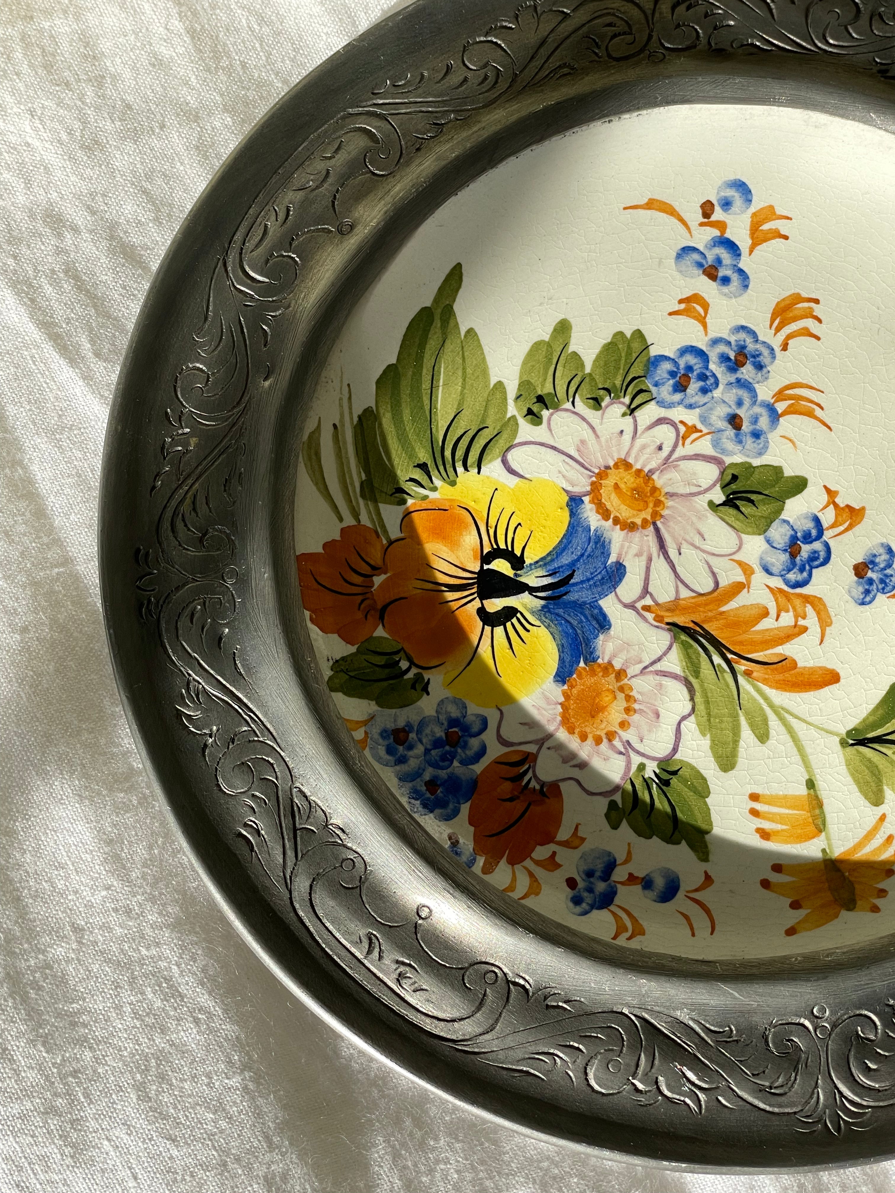 Wildflower Decorative Plate
