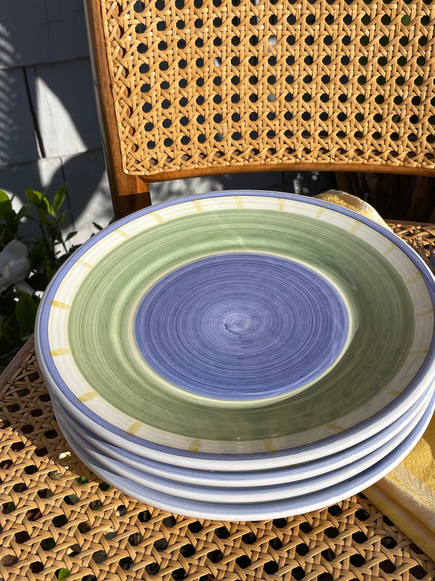 Buttercup Plates, Set of 4