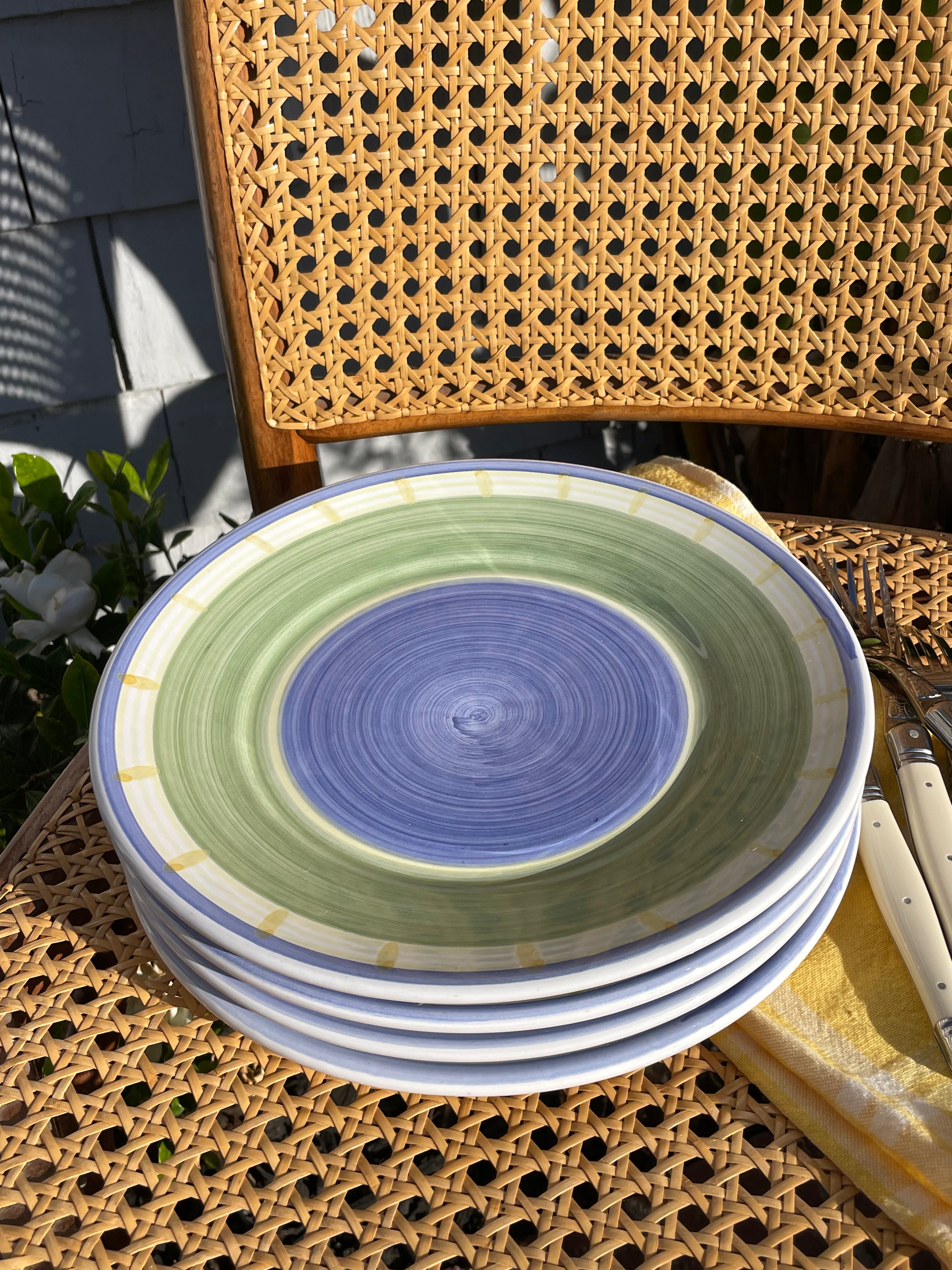 Buttercup Plates, Set of 4